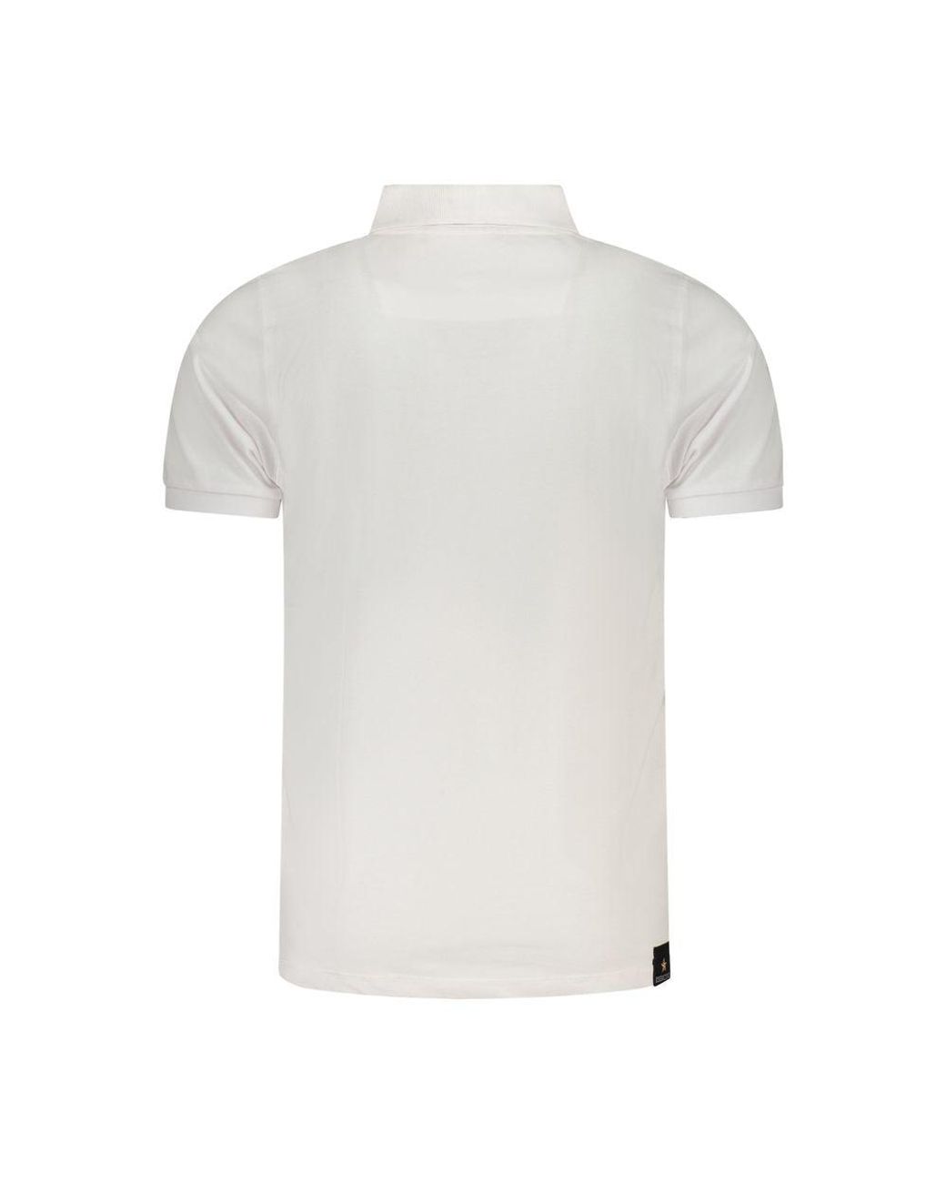 Accademia Militare White Cotton Men's Polo Shirt for men