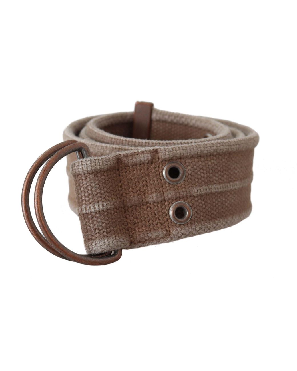 Dolce & Gabbana Brown Chic Leather Adjustable Belt