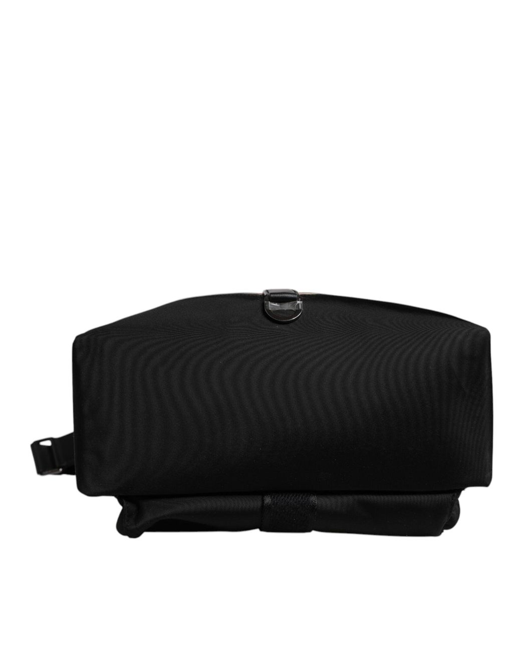 Dolce & Gabbana Black Multicolor Leopard Cotton Shoulder Bucket Bag for men