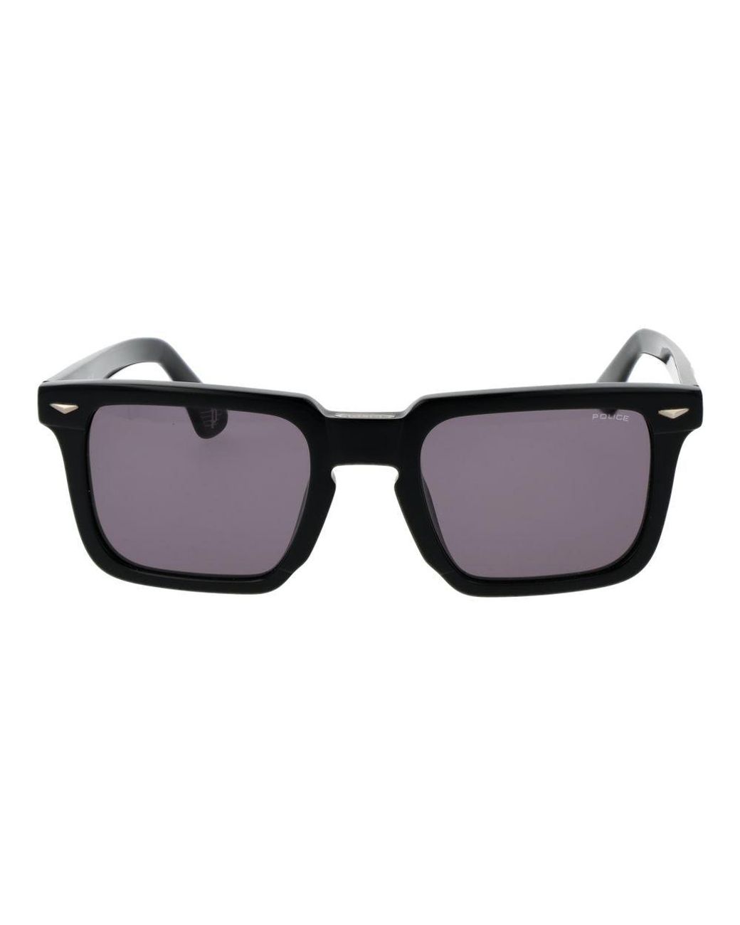 Police Black Cellulose Acetate Sunglasses for men