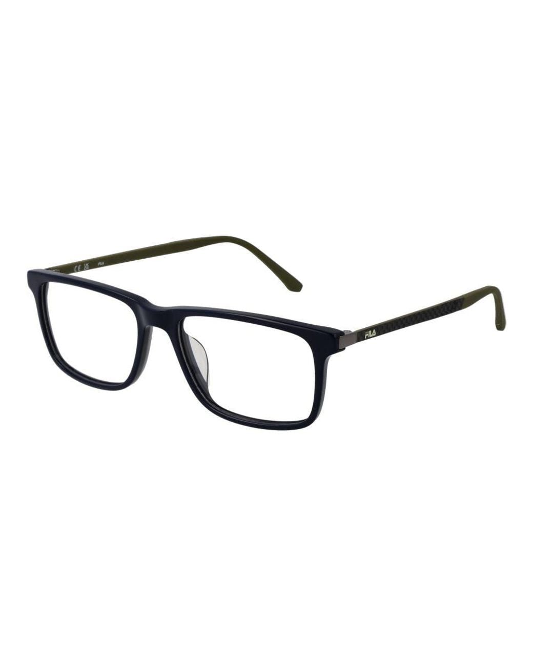 Fila Black Rubber Glasses (Frames) for men