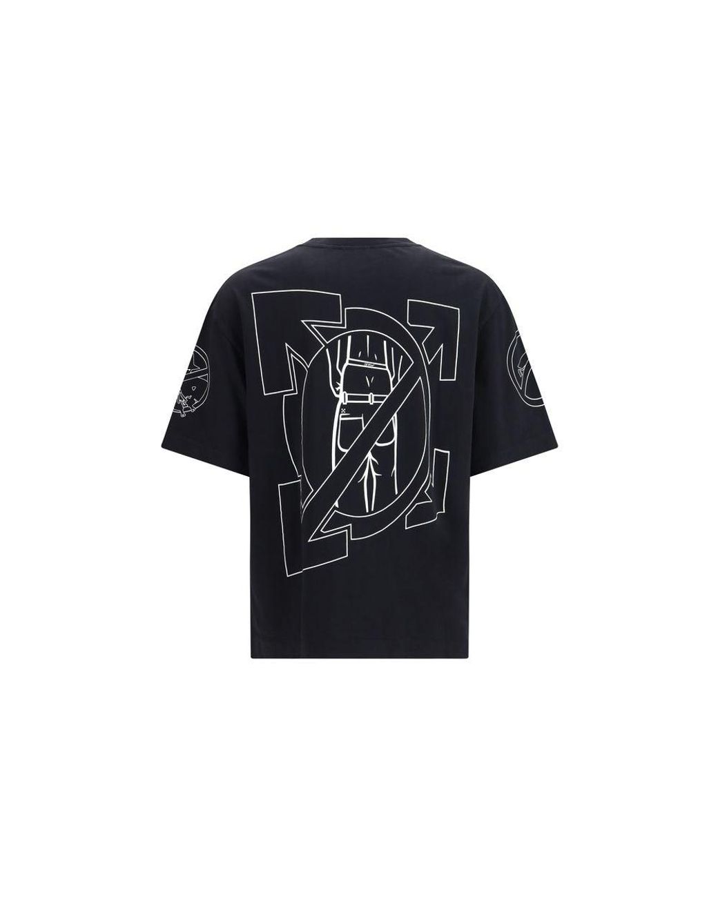 Off-White c/o Virgil Abloh Black Cotton T-shirt - L for men