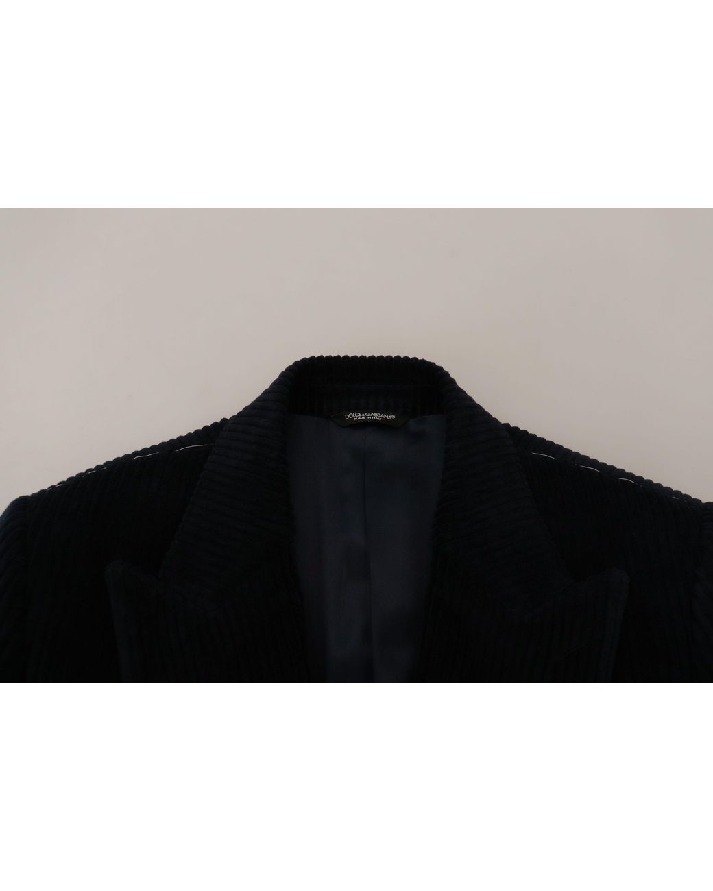 Dolce & Gabbana Black Cotton Cardigan Long Coat Men Jacket for men