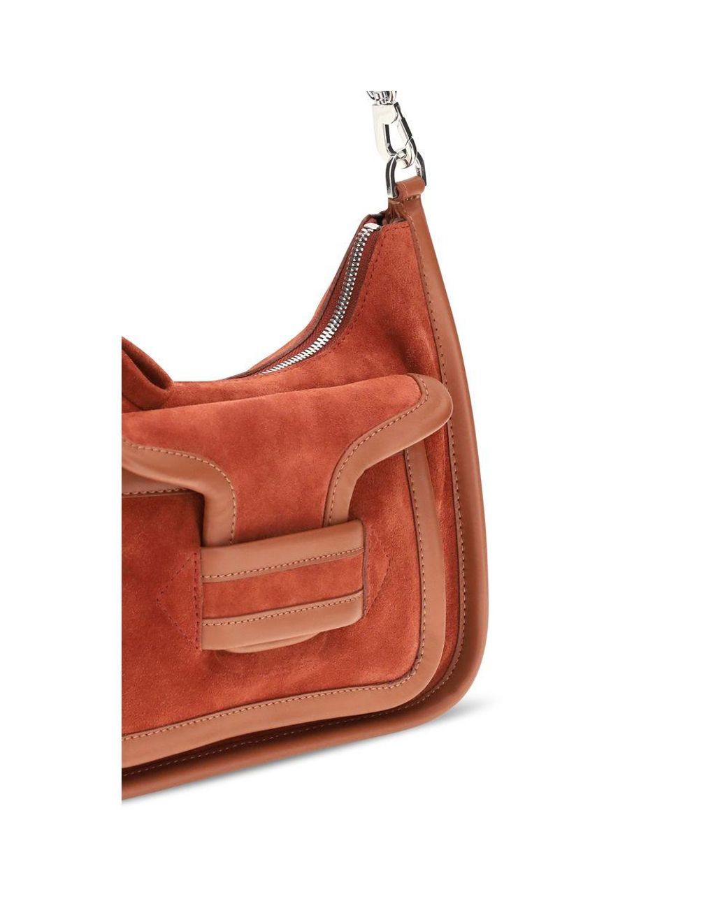 Pierre Hardy Red Calf Leather Bos Taurus Shoulder Bag