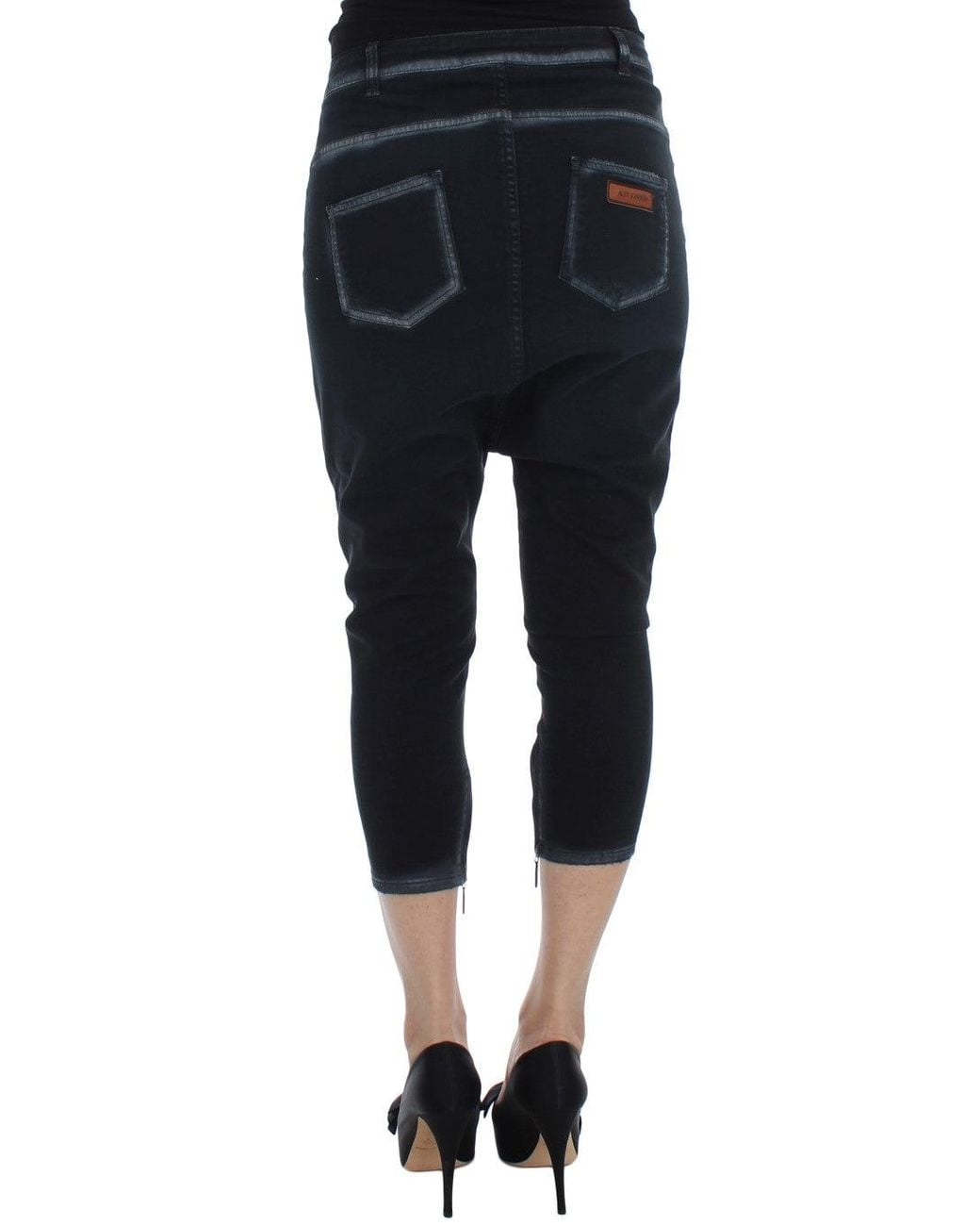 Just Cavalli Black Elevated Casual Chic Denim