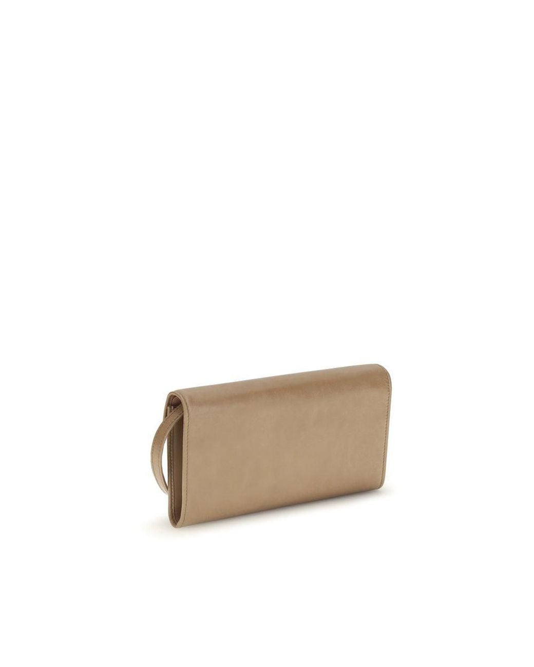 Miu Miu Natural Beige Calf Leather Bos Taurus Clutch Bag