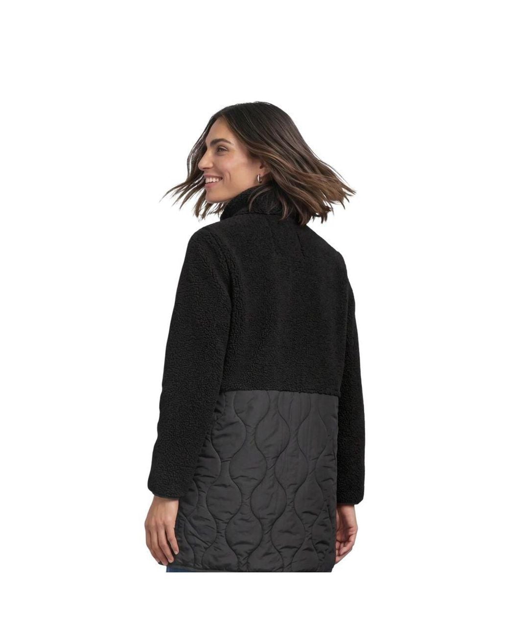 Street One Black Polyester Coat