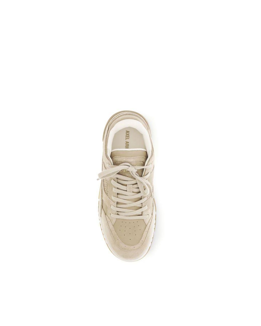 Axel Arigato Natural Beige Calf Leather Bos Taurus Athletic Sneakers for men