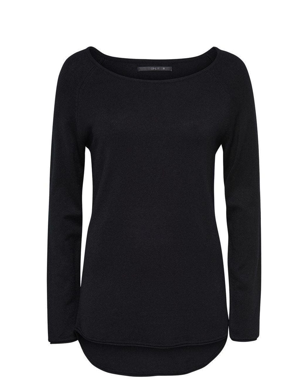 ONLY Black Polyamide Sweatshirt