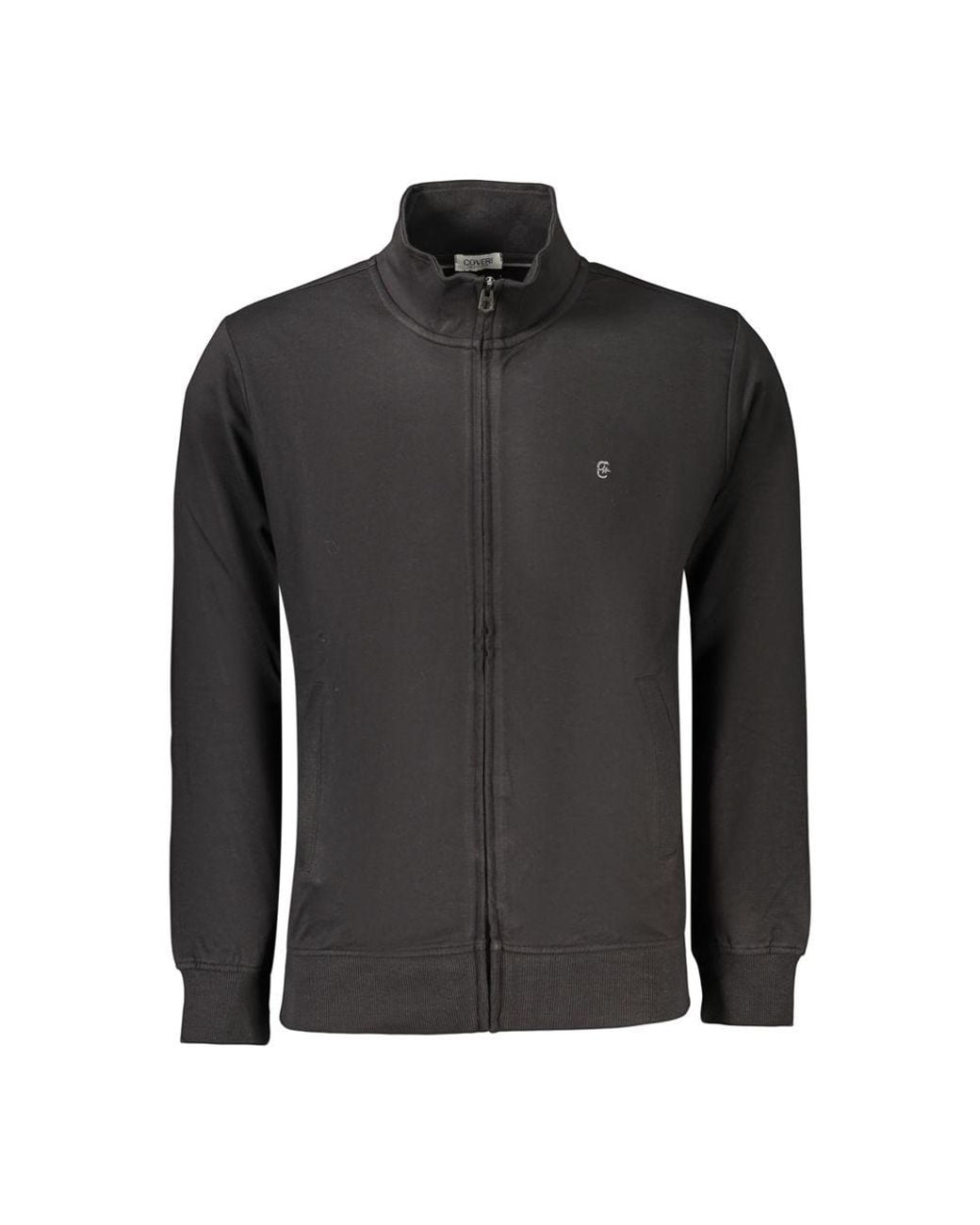 COVERI MOVING Black Cotton Men's Sweatshirt for men