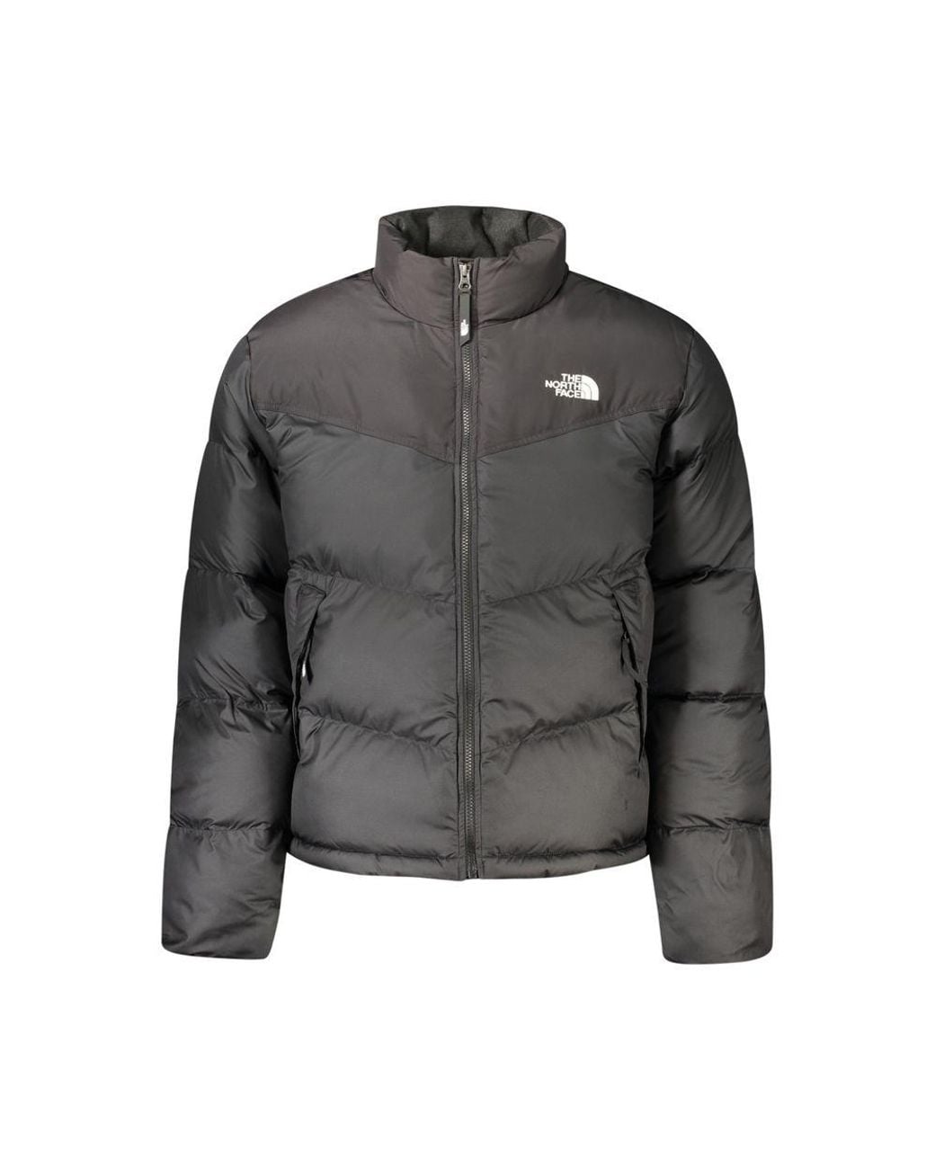 The North Face Gray Black Polyester Men's Jacket for men