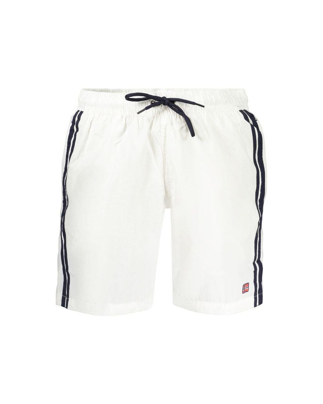 Norway 1963 Blue Bianco Polyamide Men's Swimwear for men