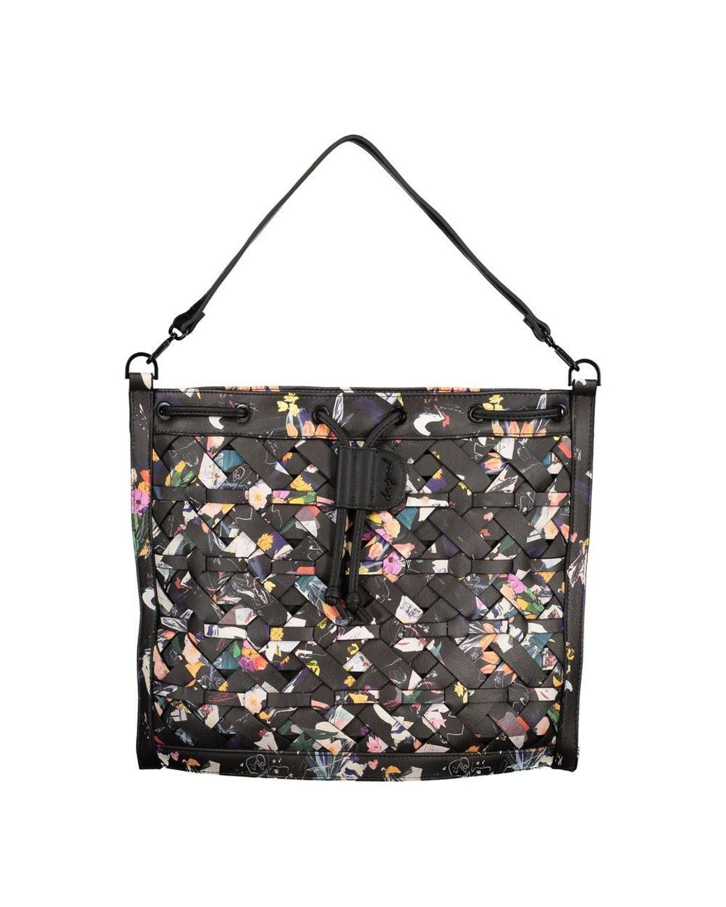 Desigual Black Polyurethane 's Backpack