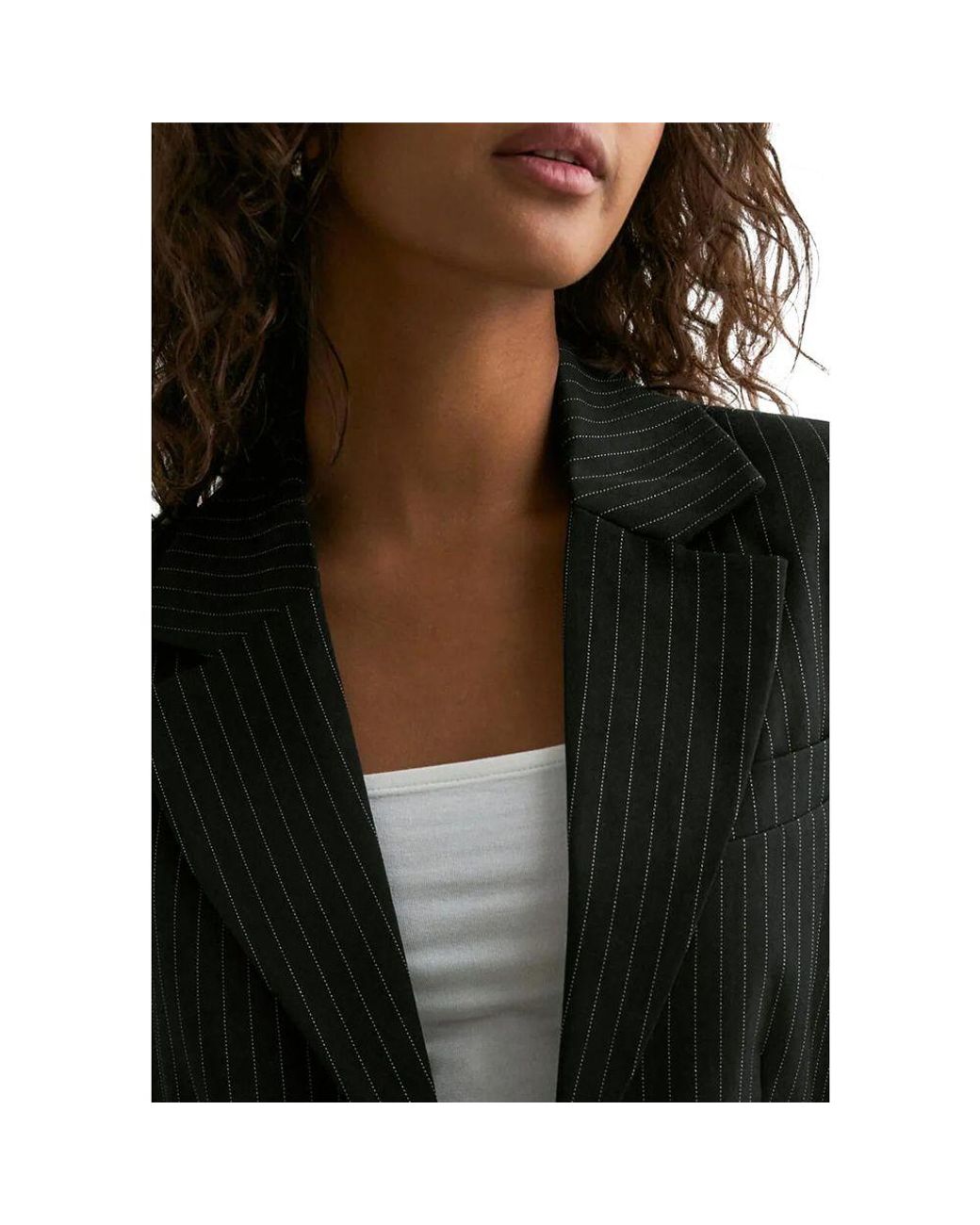 ONLY Black Recycled Polyester Blazer