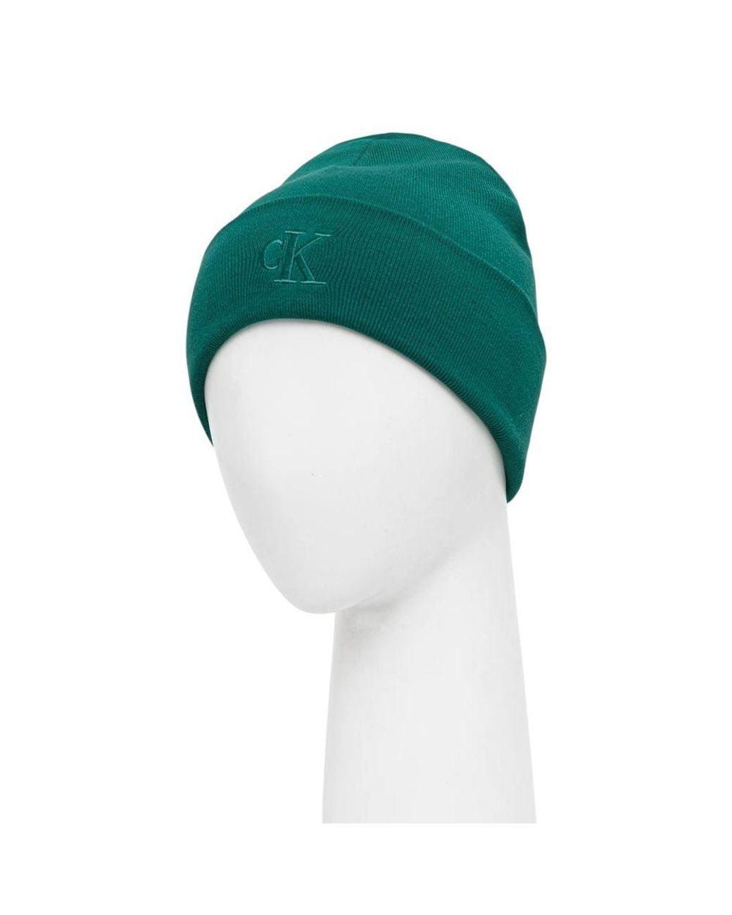 Calvin Klein Green Bicolor Viscose Cap (baseball Hat) for men