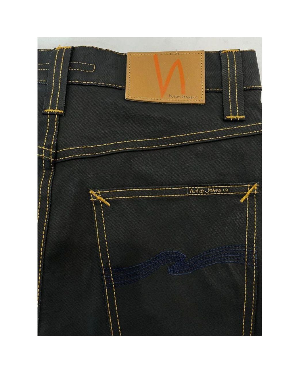 Nudie Jeans Blue Cotton Jean for men