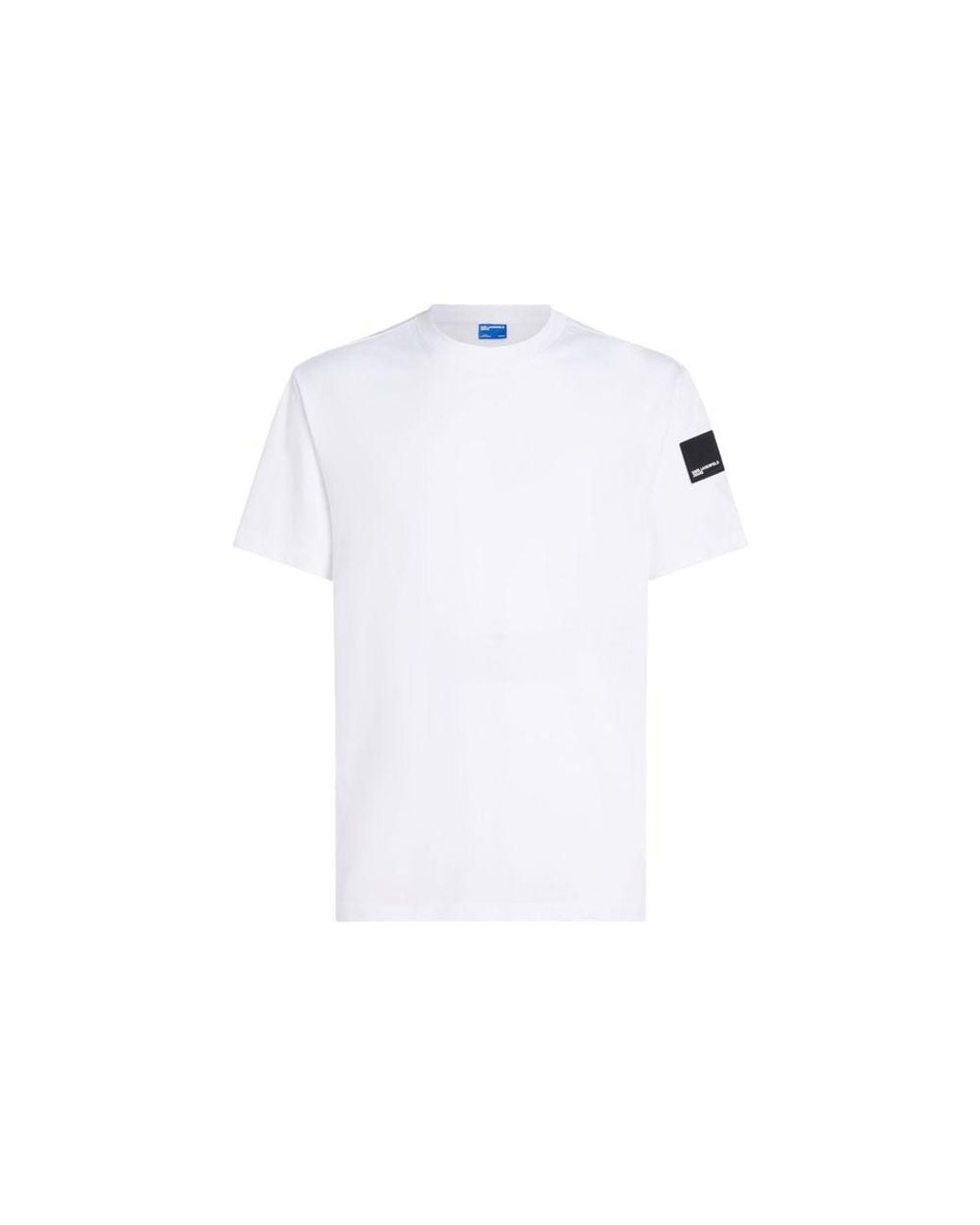 Karl Lagerfeld White Cotton T for men