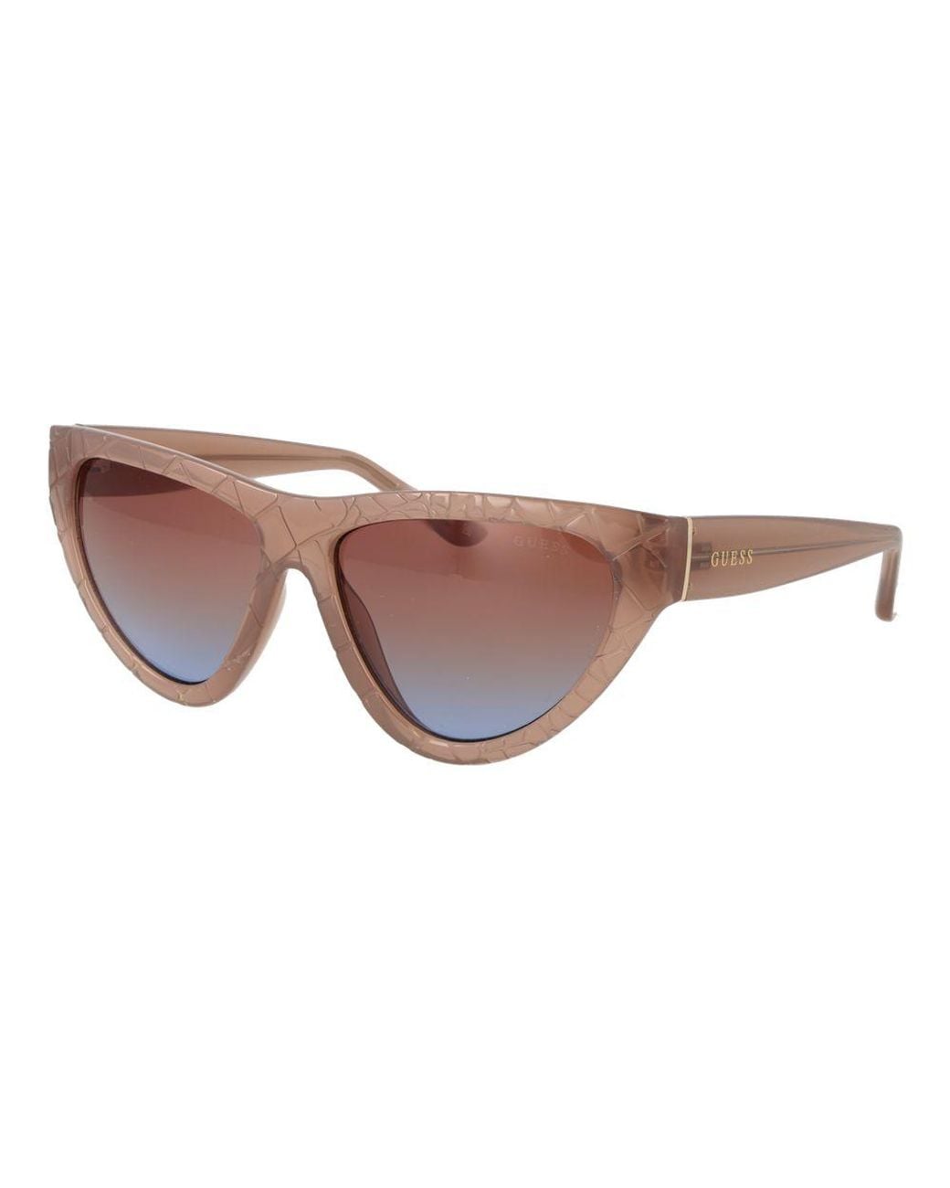 Guess Brown Plastic Sunglasses