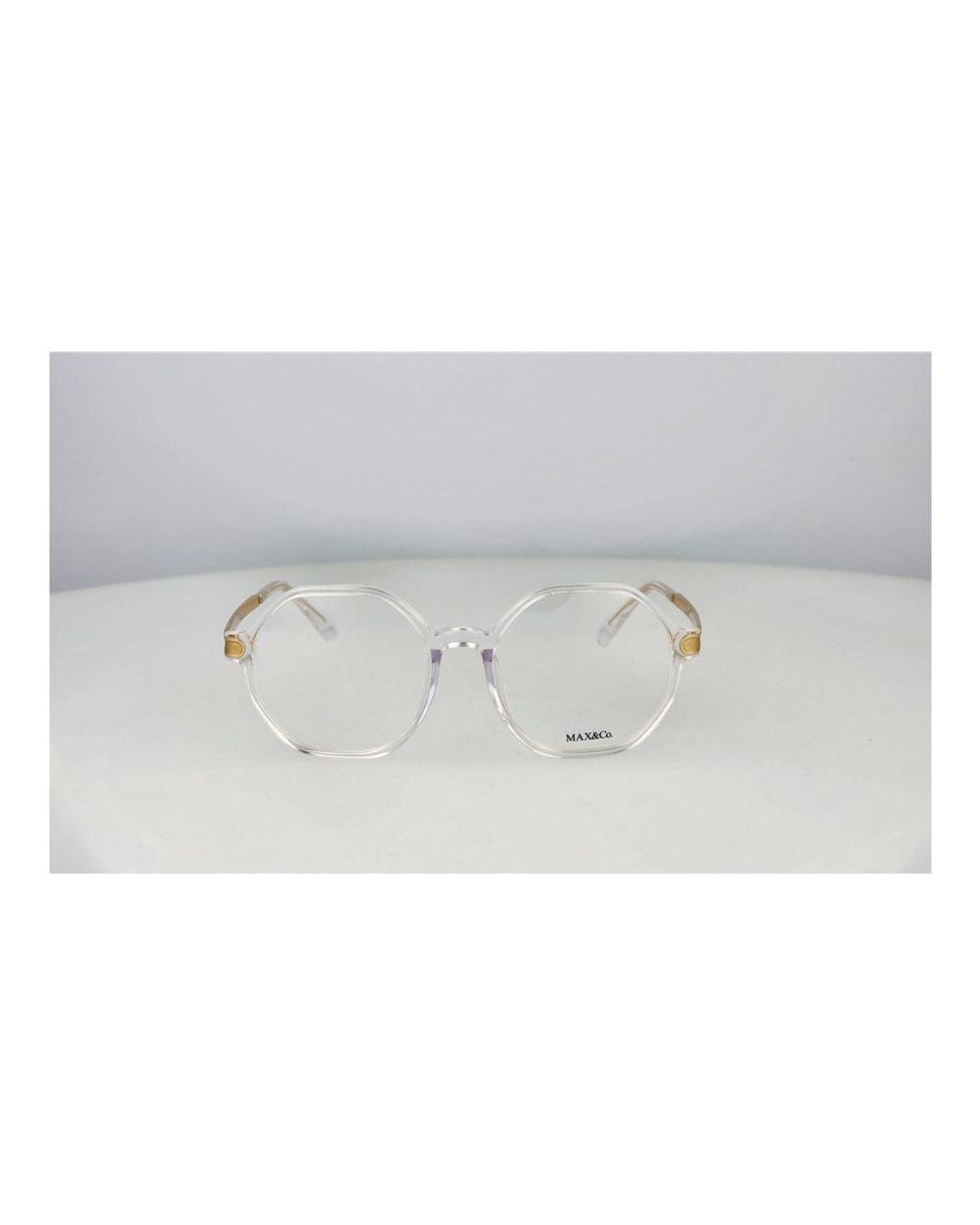 MAX&Co. Gray Transparent Acetate Glasses (frames)