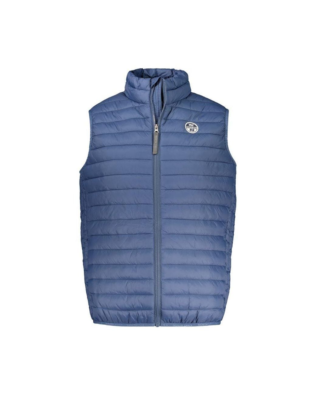 North Sails Blue Polyamide Men's Vest for men