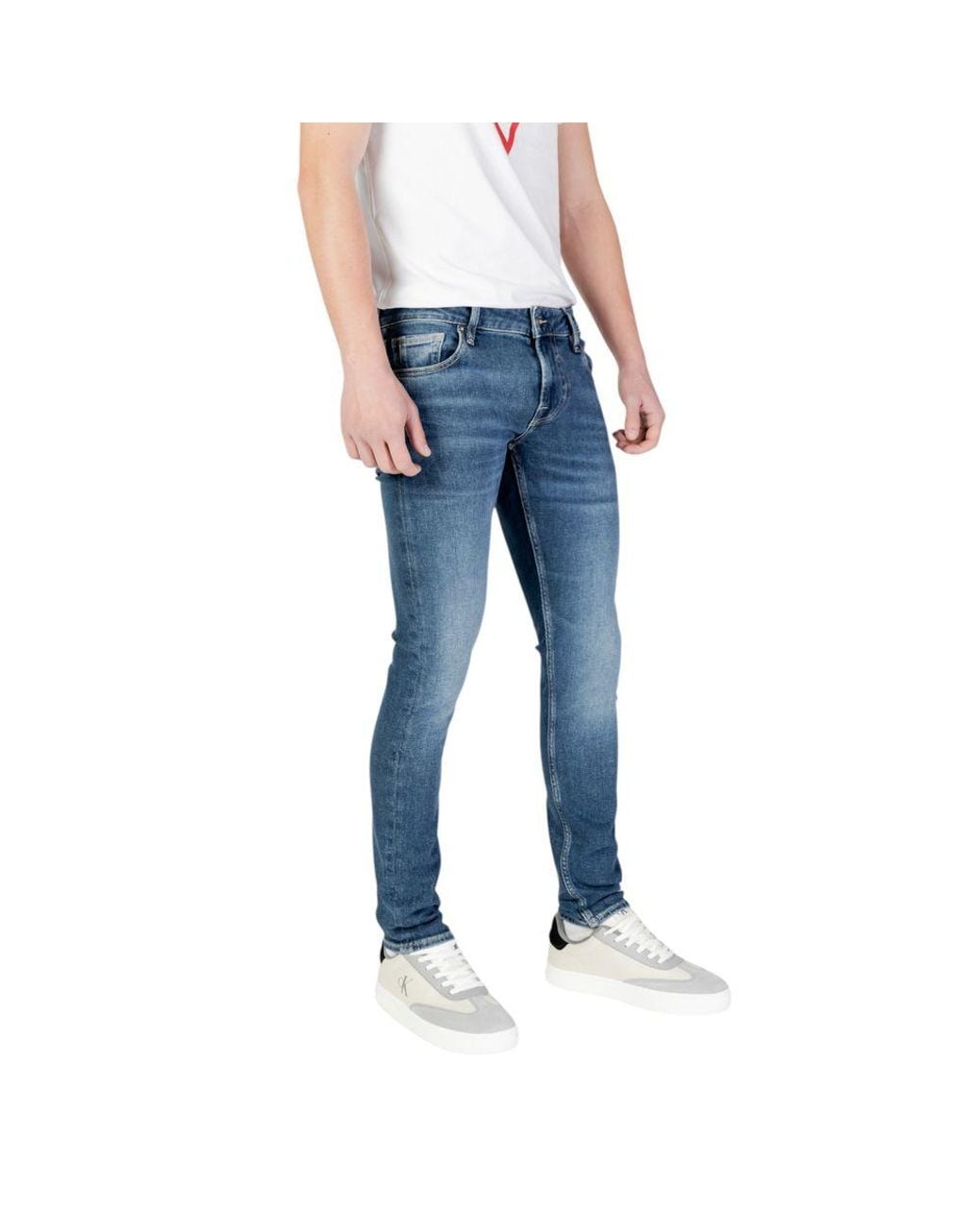 Guess Blue Cotton Jeans & Pant for men