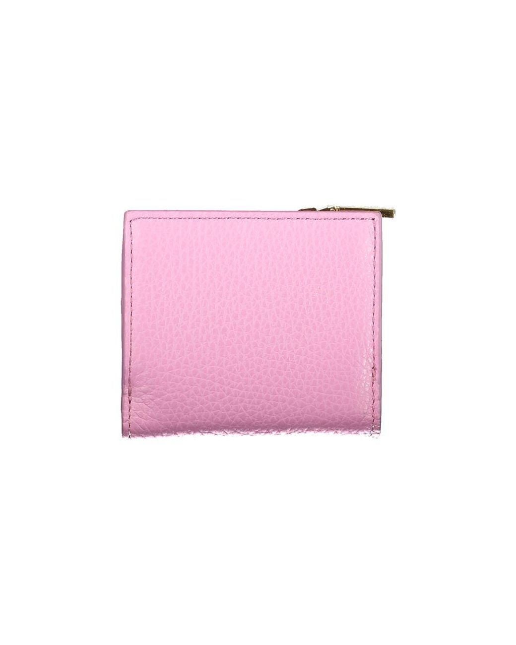 Coccinelle Pink Viola Leather Wallet