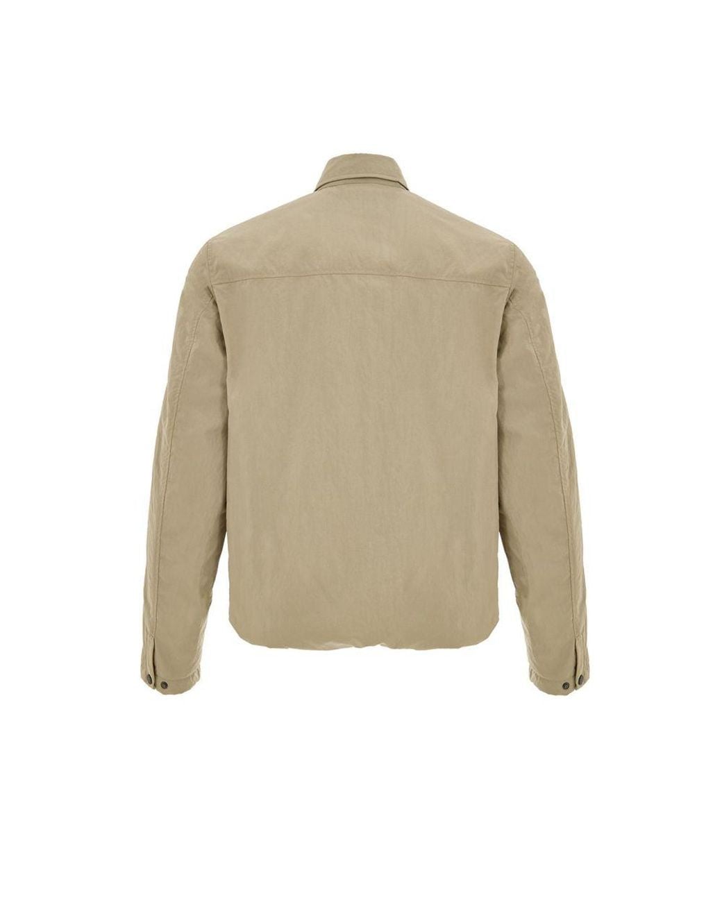 Paul & Shark Natural Leather Biker Jacket With Hardware for men
