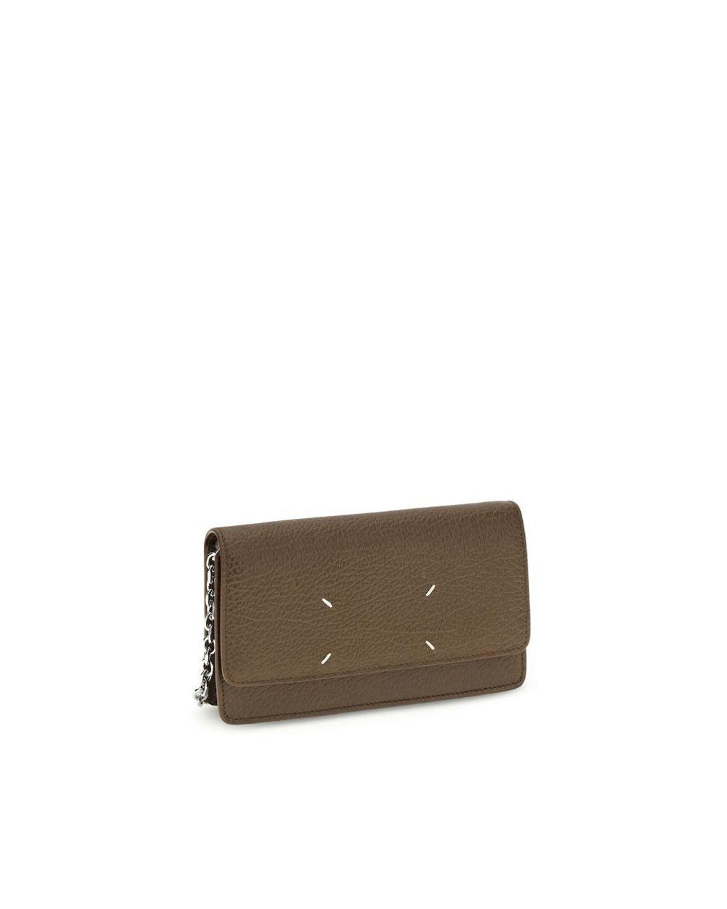 Maison Margiela Brown Calf Leather Bos Taurus Wallet