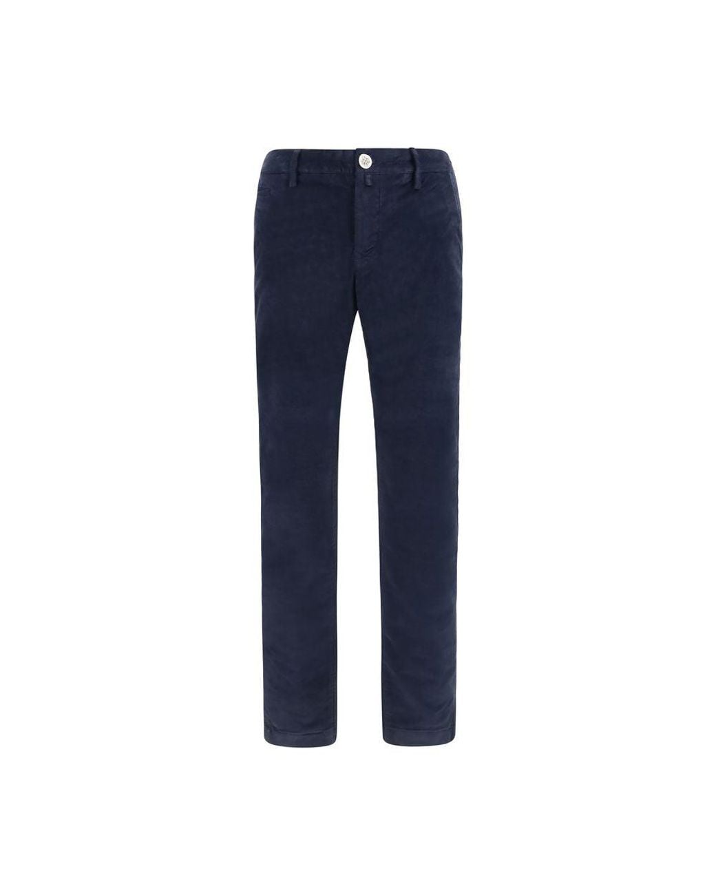 Jacob Cohen Blue Cotton Chino Pants for men