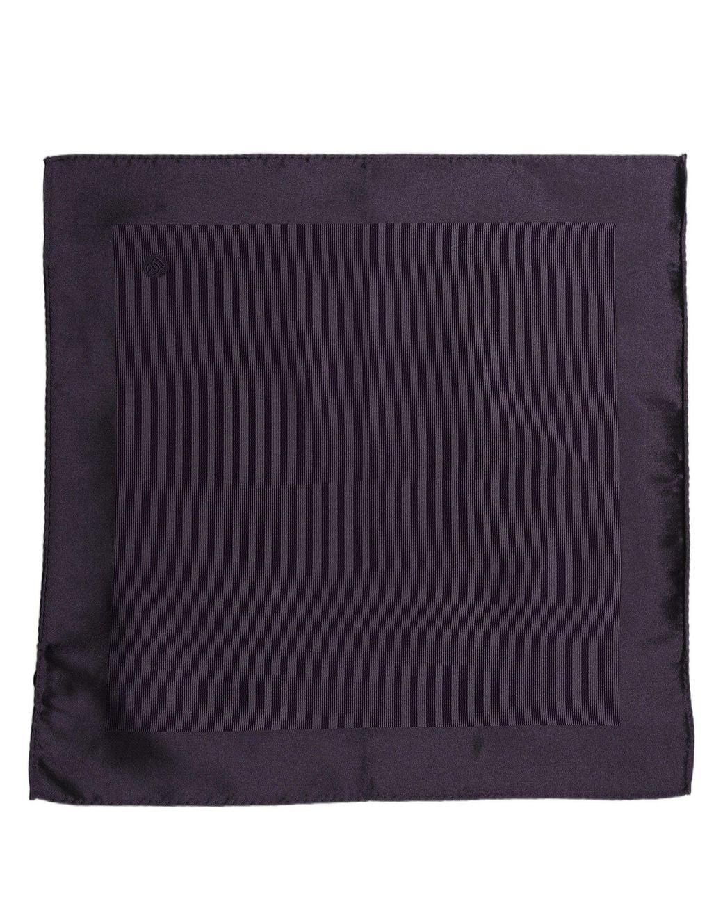 Dolce & Gabbana Blue Men Purple Square Handerkerchief Pocket Scarf for men