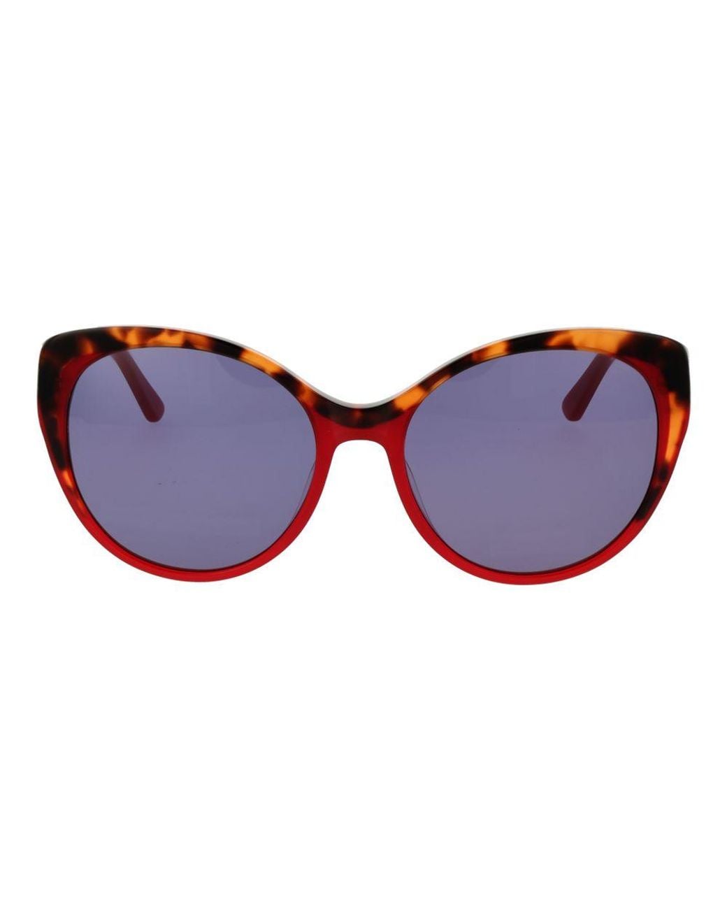 Replay Red Plastic Sunglasses