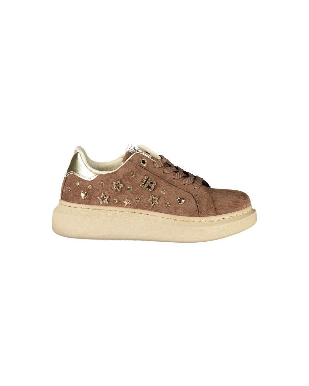 Laura Biagiotti Natural Brown Polyurethane 's Sneaker