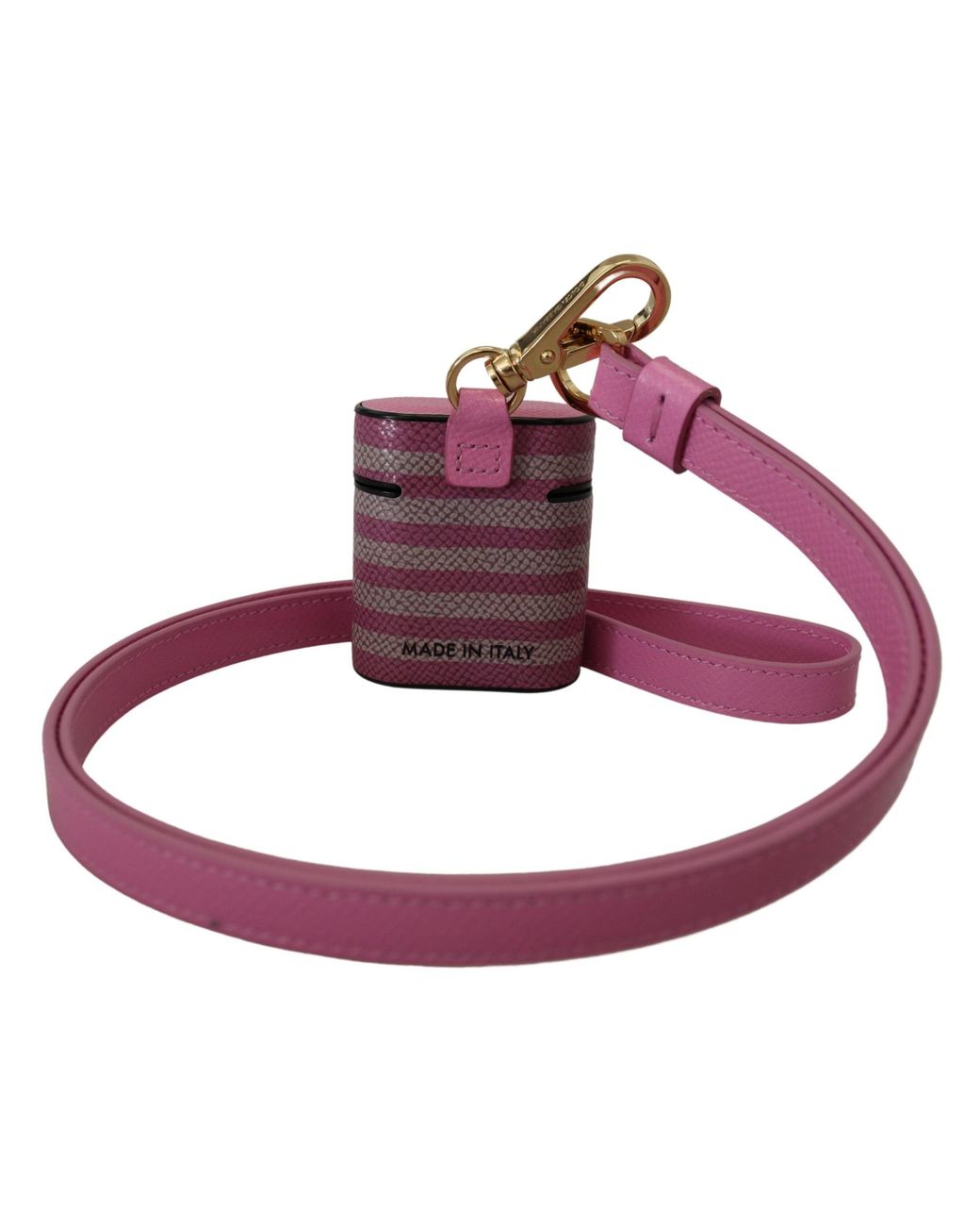 Dolce & Gabbana Multicolor Chic Leather Airpods Case