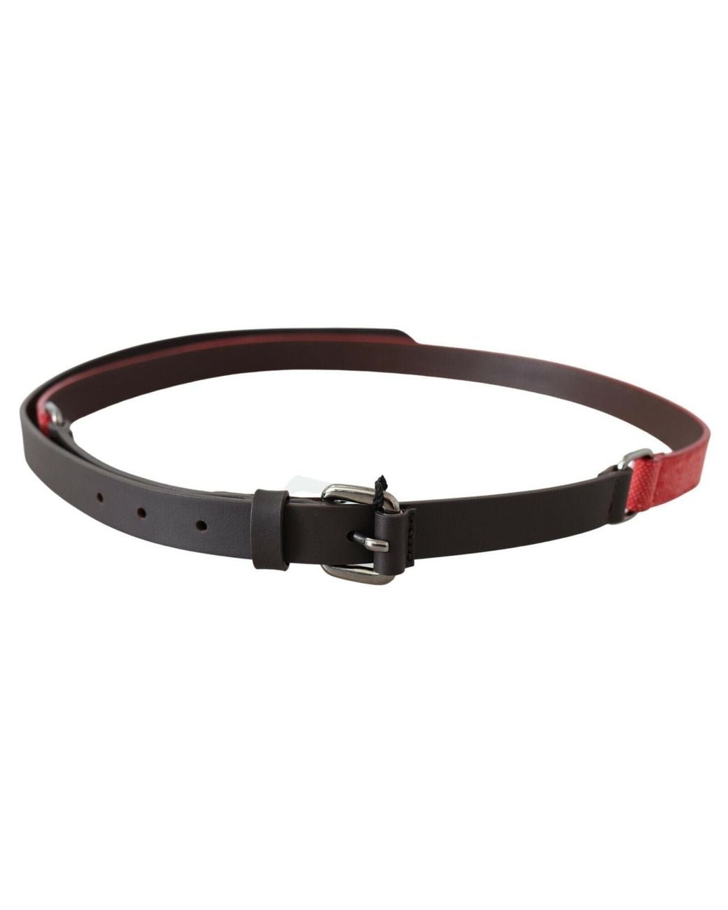 CoSTUME NATIONAL Black Elegant Leather Fashion Belt