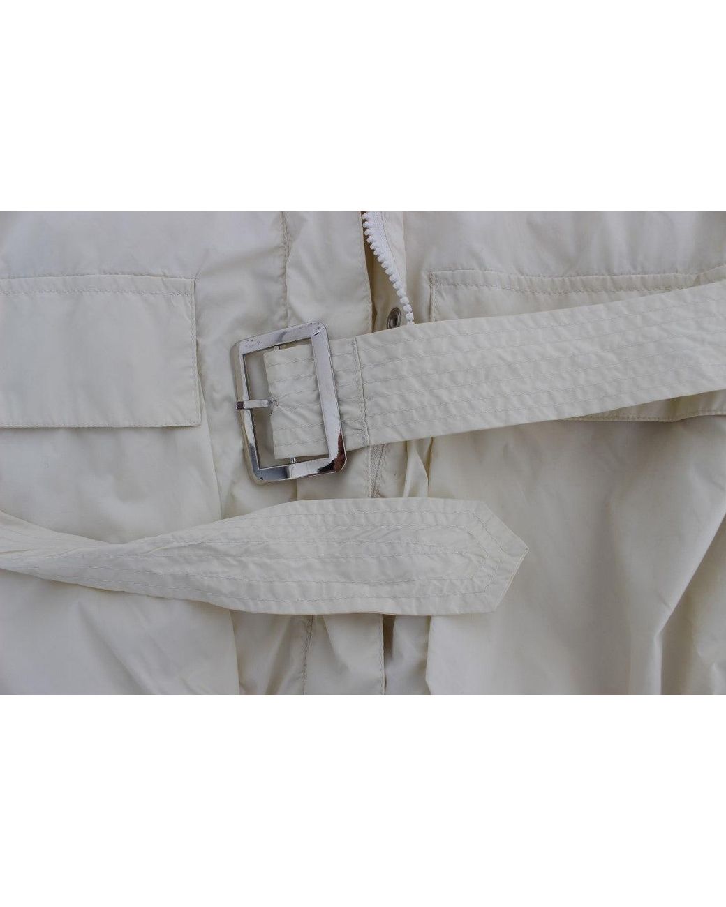 P.A.R.O.S.H. Natural P.A.R.O..H. Weather Proof Trench Jacket Coat