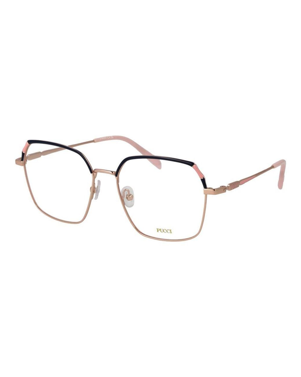 Emilio Pucci Metallic Metal Glasses (Frames)