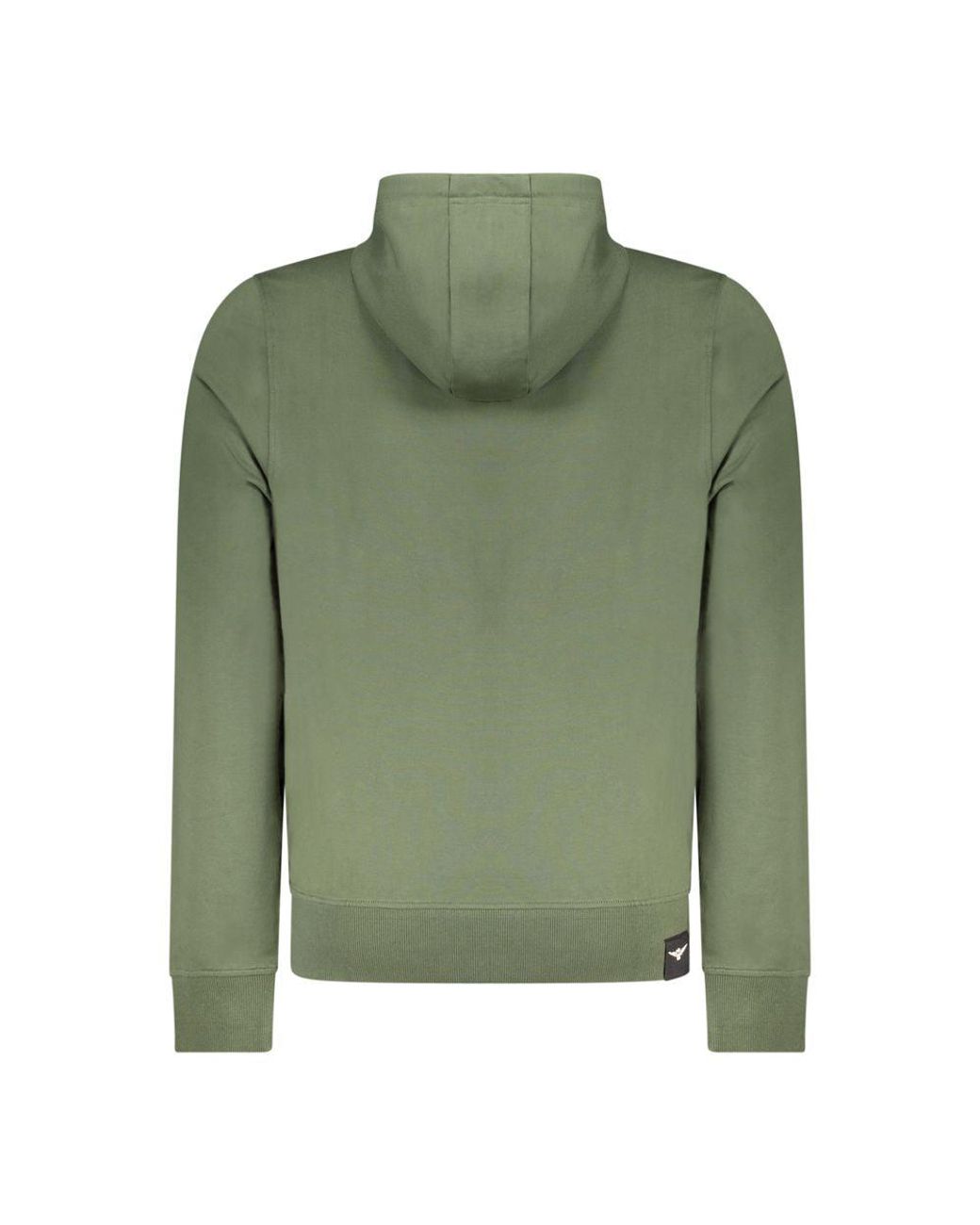 Accademia Militare Green Verde Cotton Men Hoodie for men