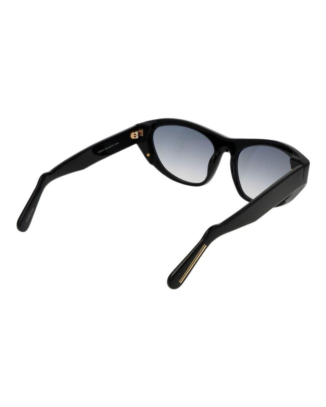 Gcds Black Acetate Sunglasses