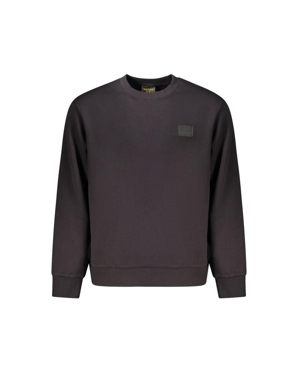Timberland Gray Black Cotton Sweatshirt for men