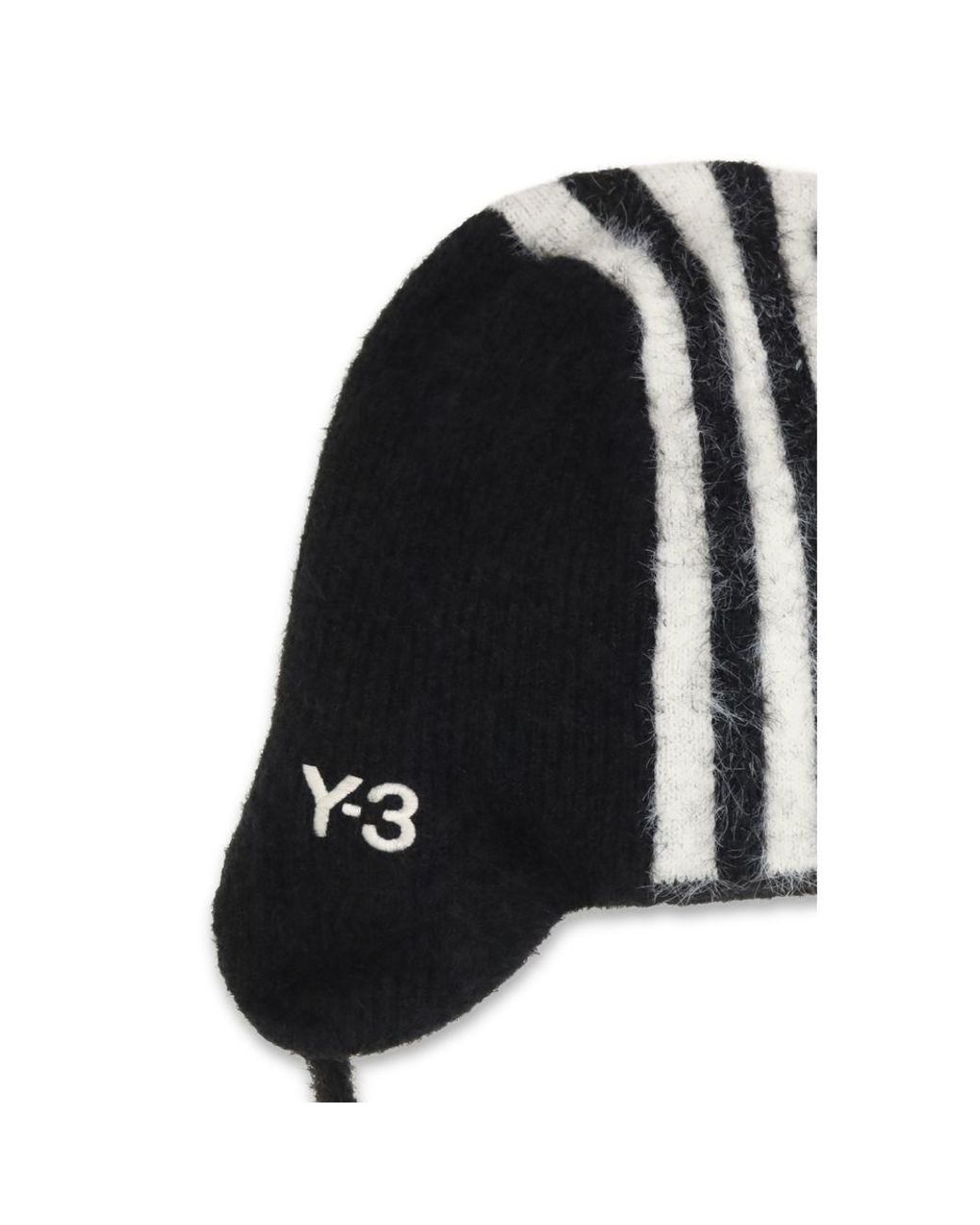 Y-3 Black Polyamide Beanie - Uni for men