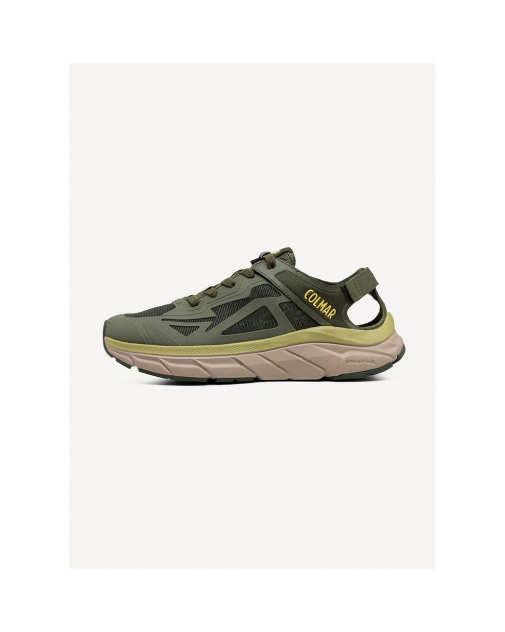 Colmar Green Army Polyethylene Athletic Sneakers