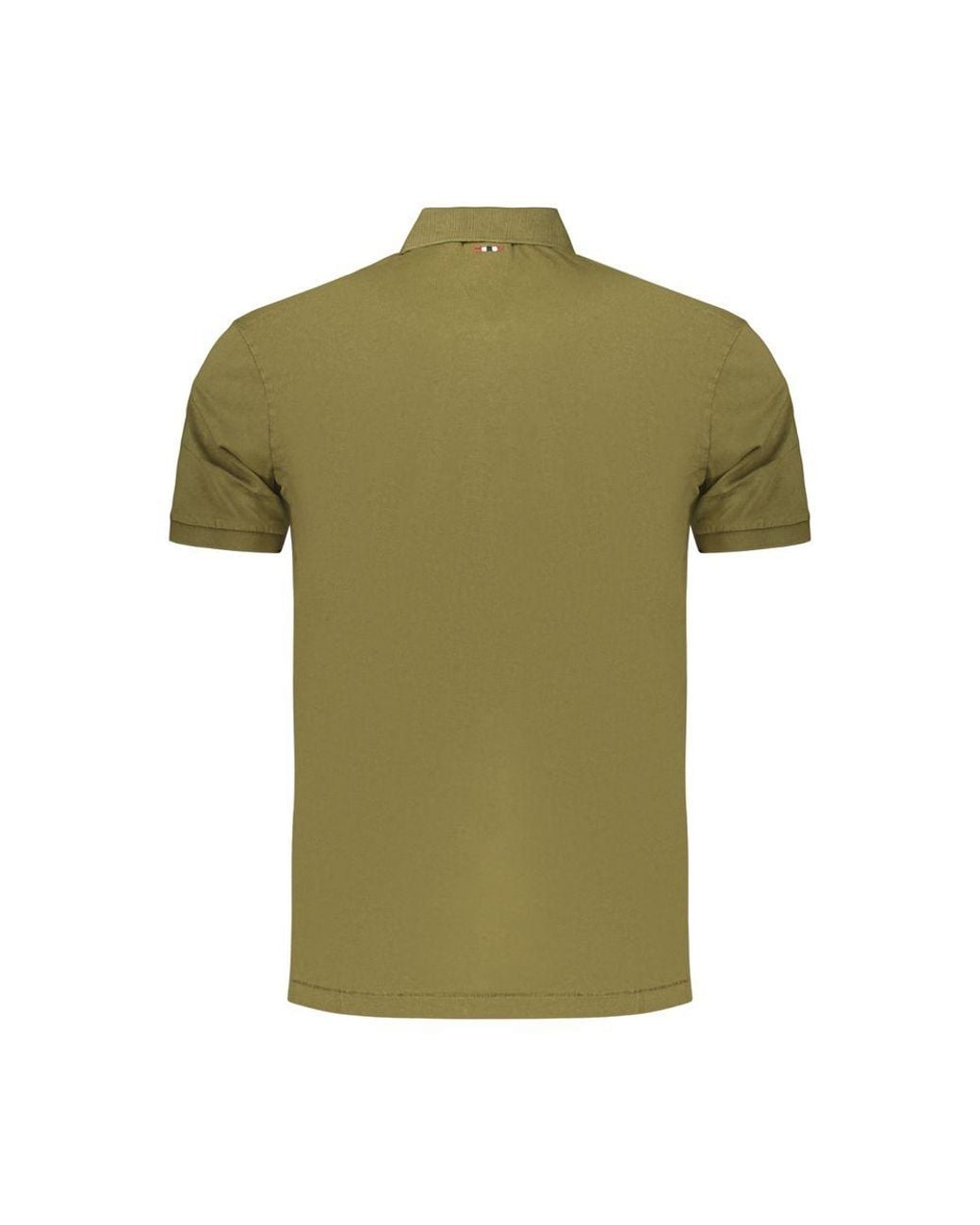 Napapijri Green Cotton Men's Polo Shirt for men