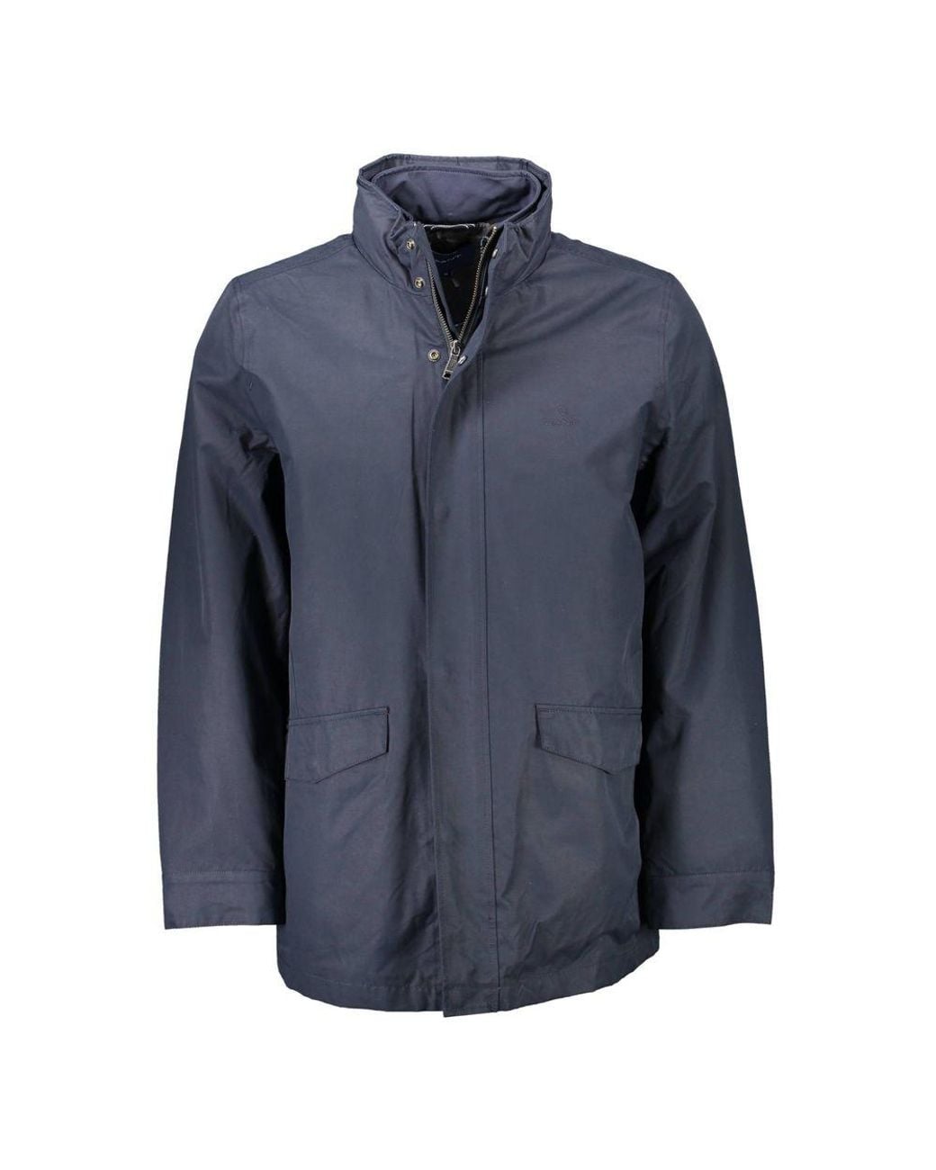 Gant Blue Blu Polyester Jacket for men