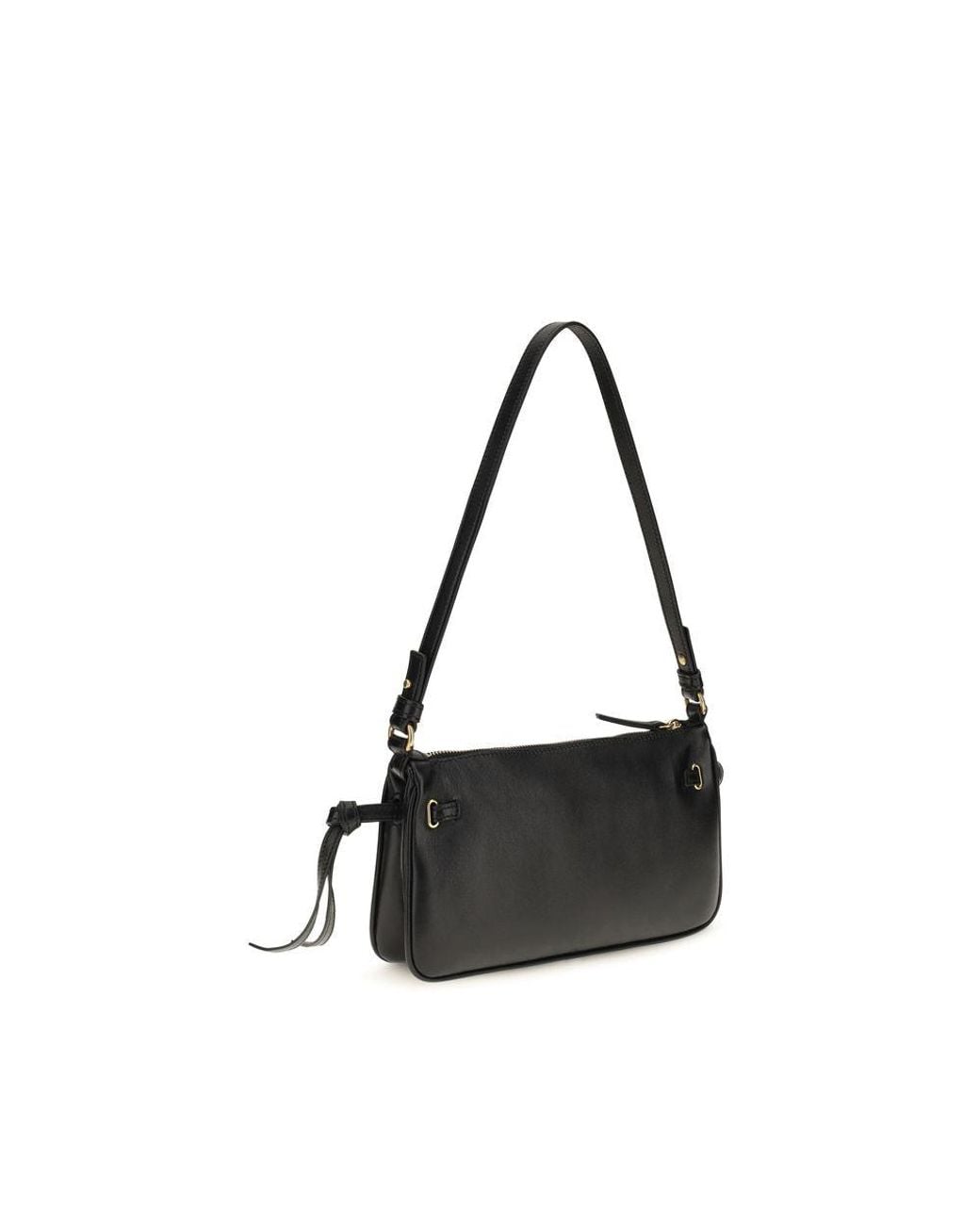 Chloé Black Calf Leather Bos Taurus Shoulder Bag