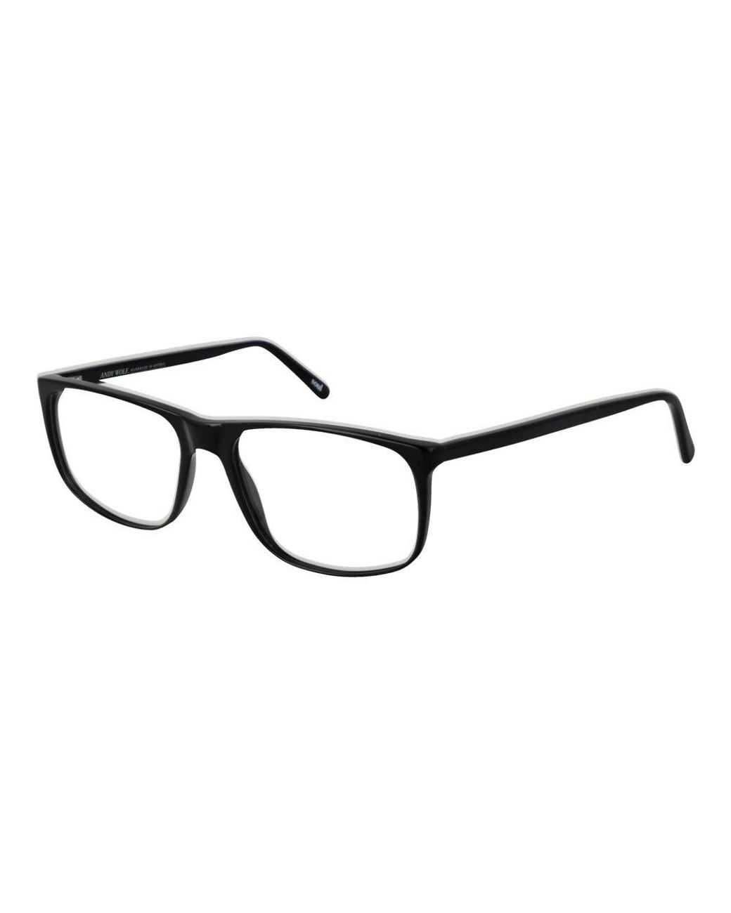 Andy Wolf Black Acetate Glasses (frames)
