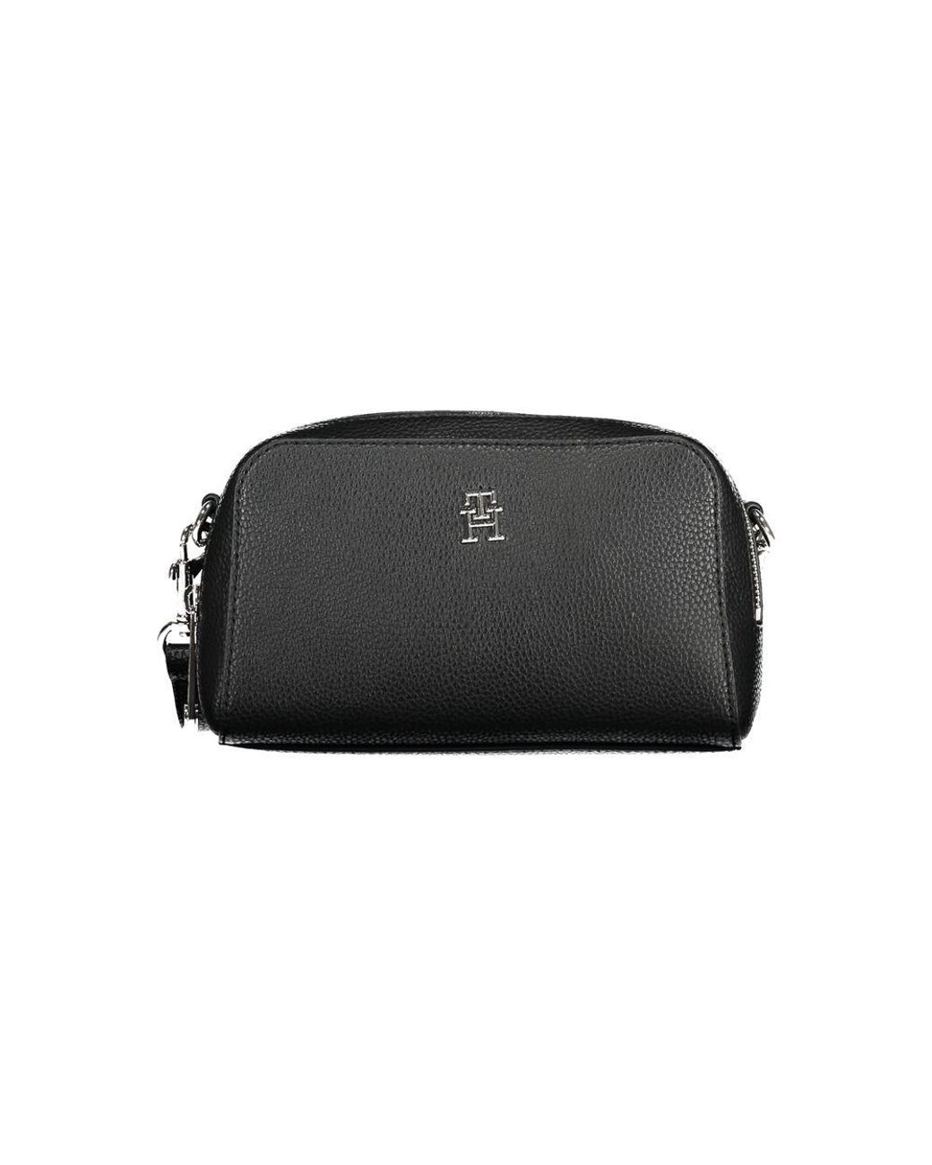 Tommy Hilfiger Black Poliuretano Shoulder Bag