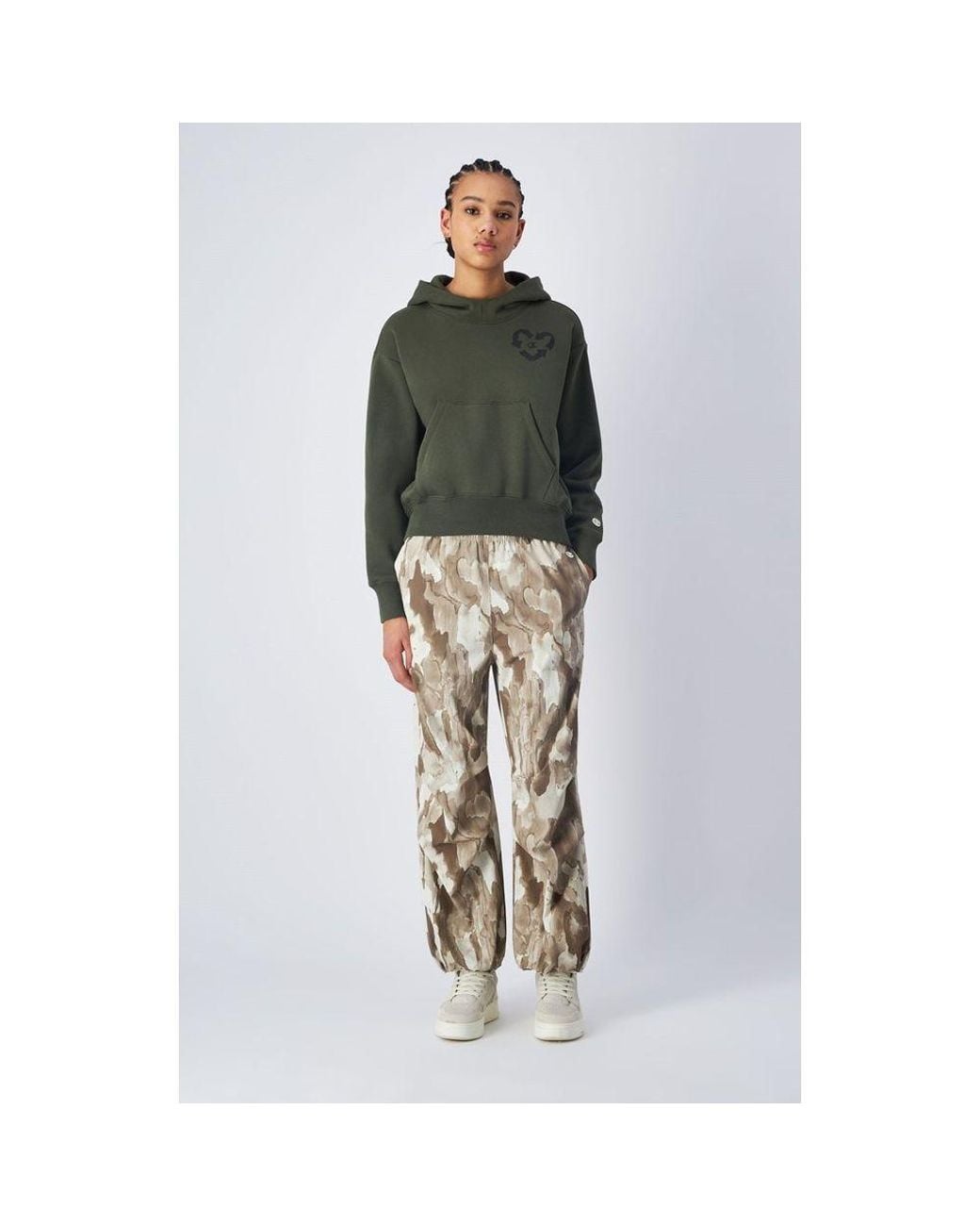 Champion Green Cotton Sweatshirt