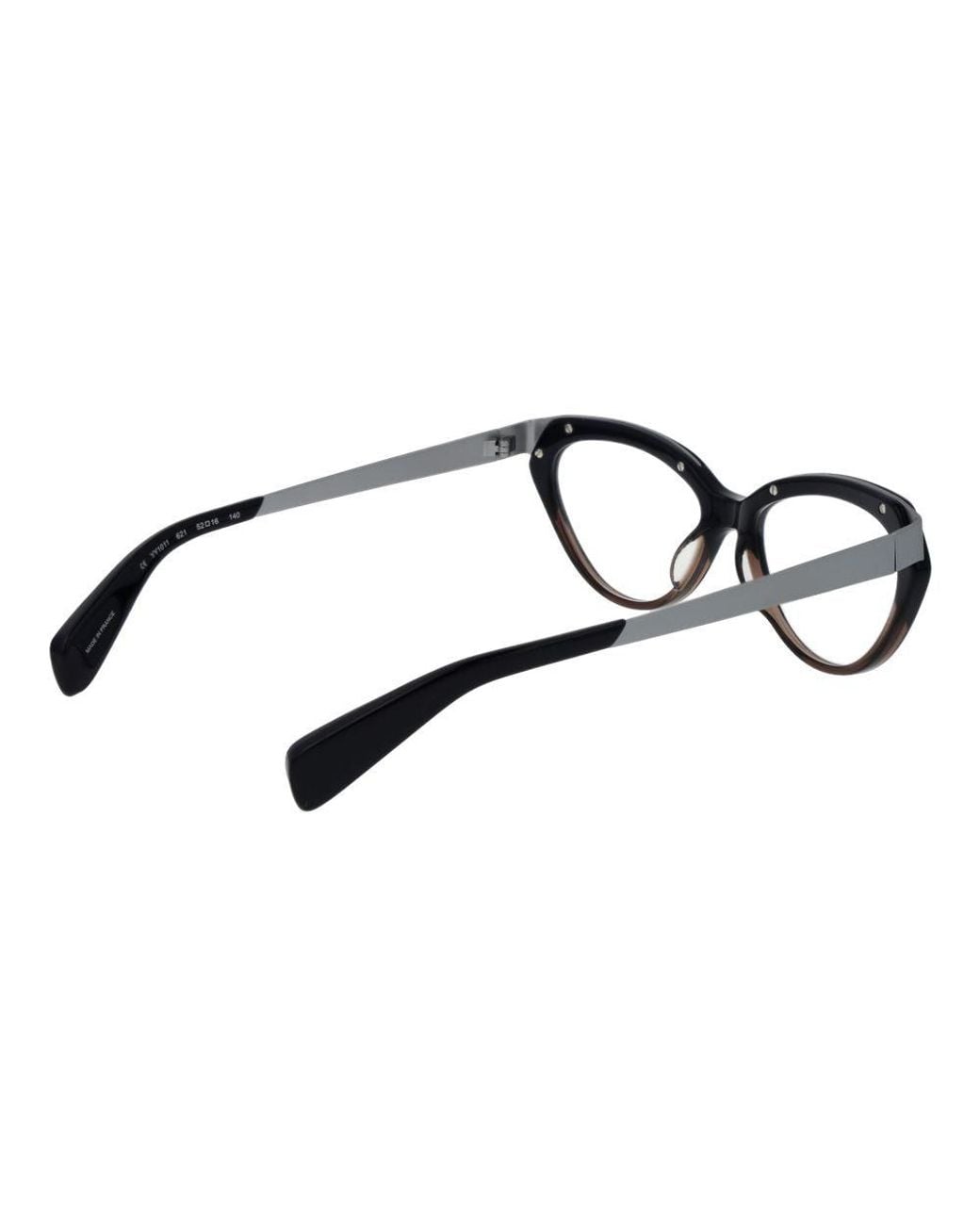 Yohji Yamamoto Black Acetate Glasses (Frames)