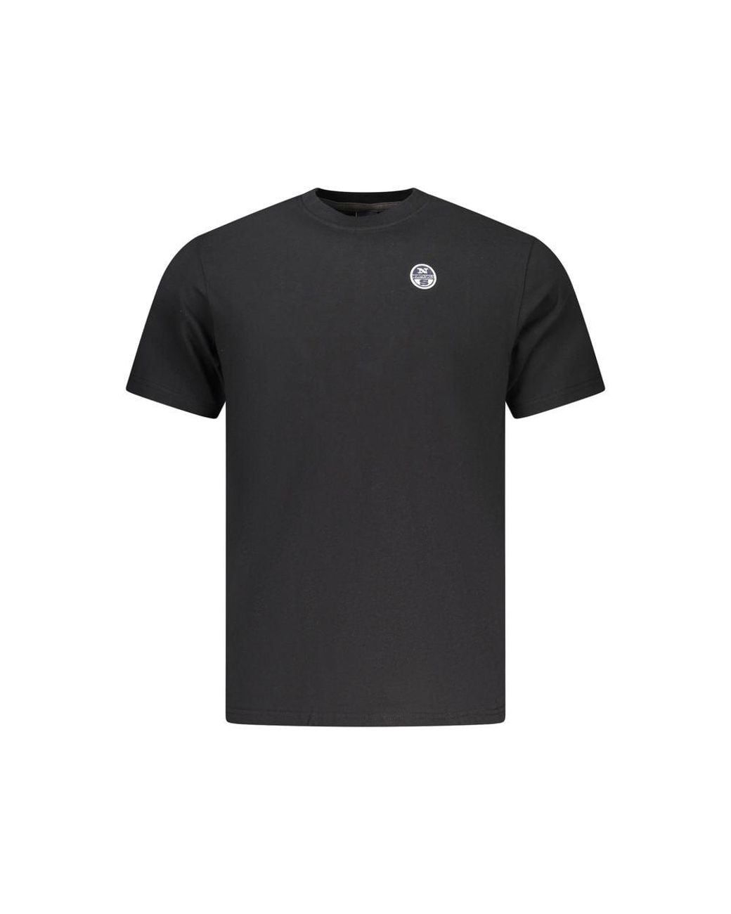 North Sails Black Nero Cotton Men T for men