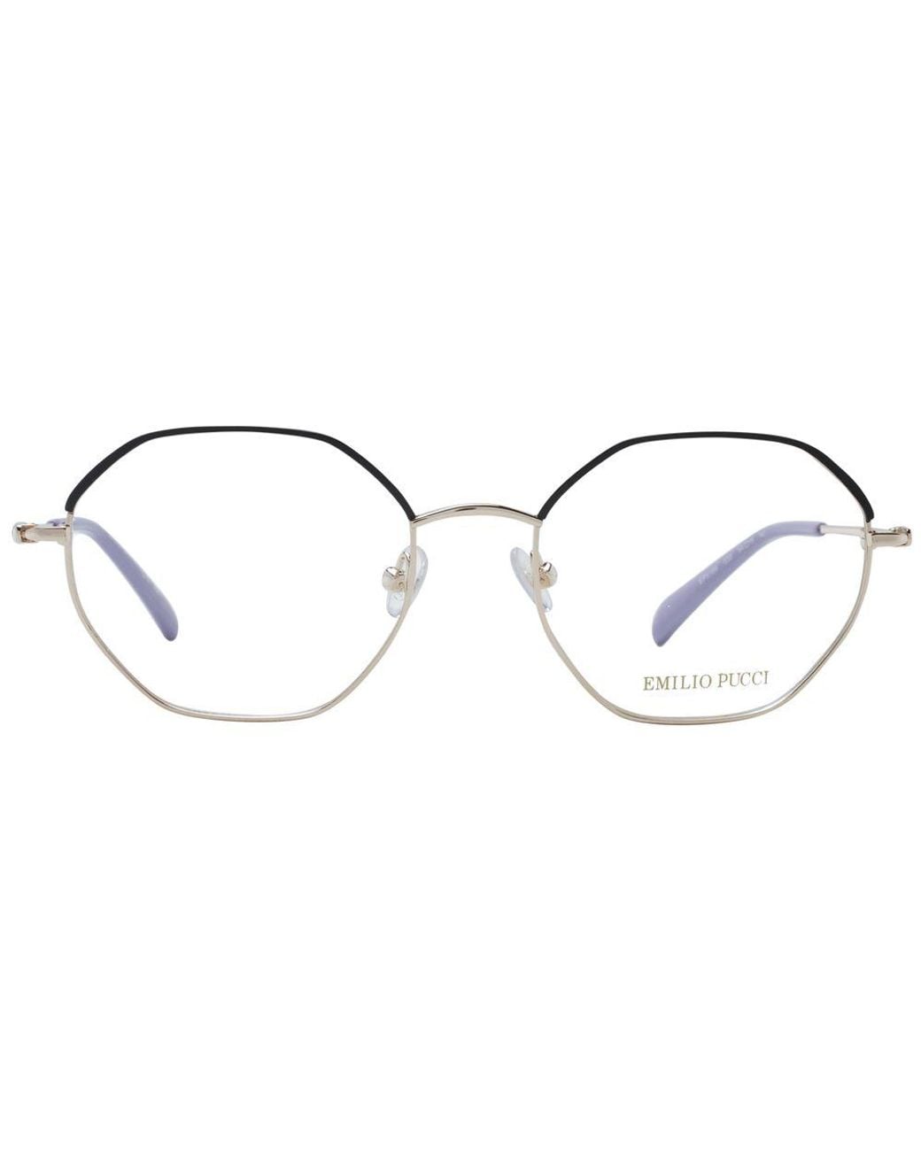 Emilio Pucci Metallic Metal Glasses (Frames)